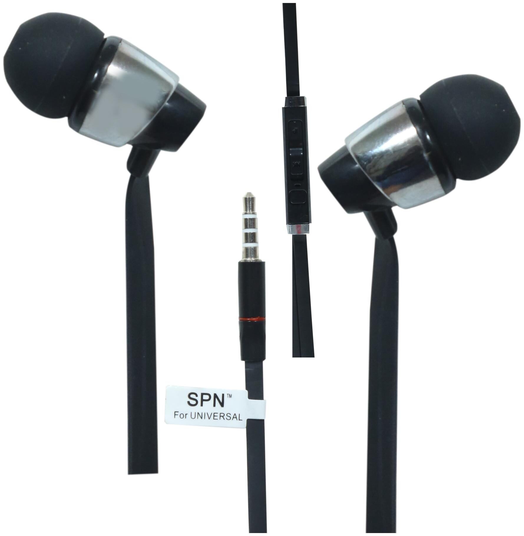 

SPN Cx-10 In-Ear Wired Headphone ( Black )