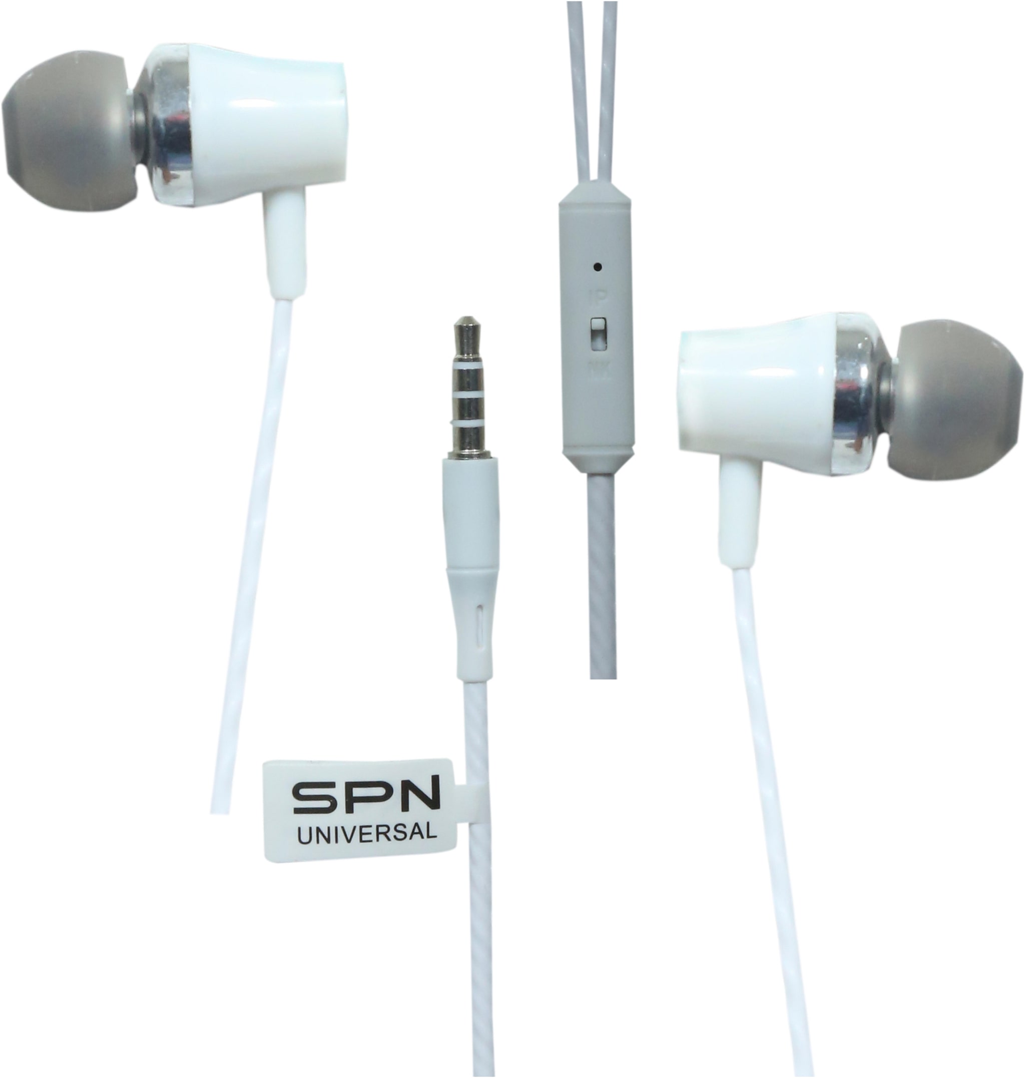 

SPN sp-66 In-Ear Wired Headphone ( White )