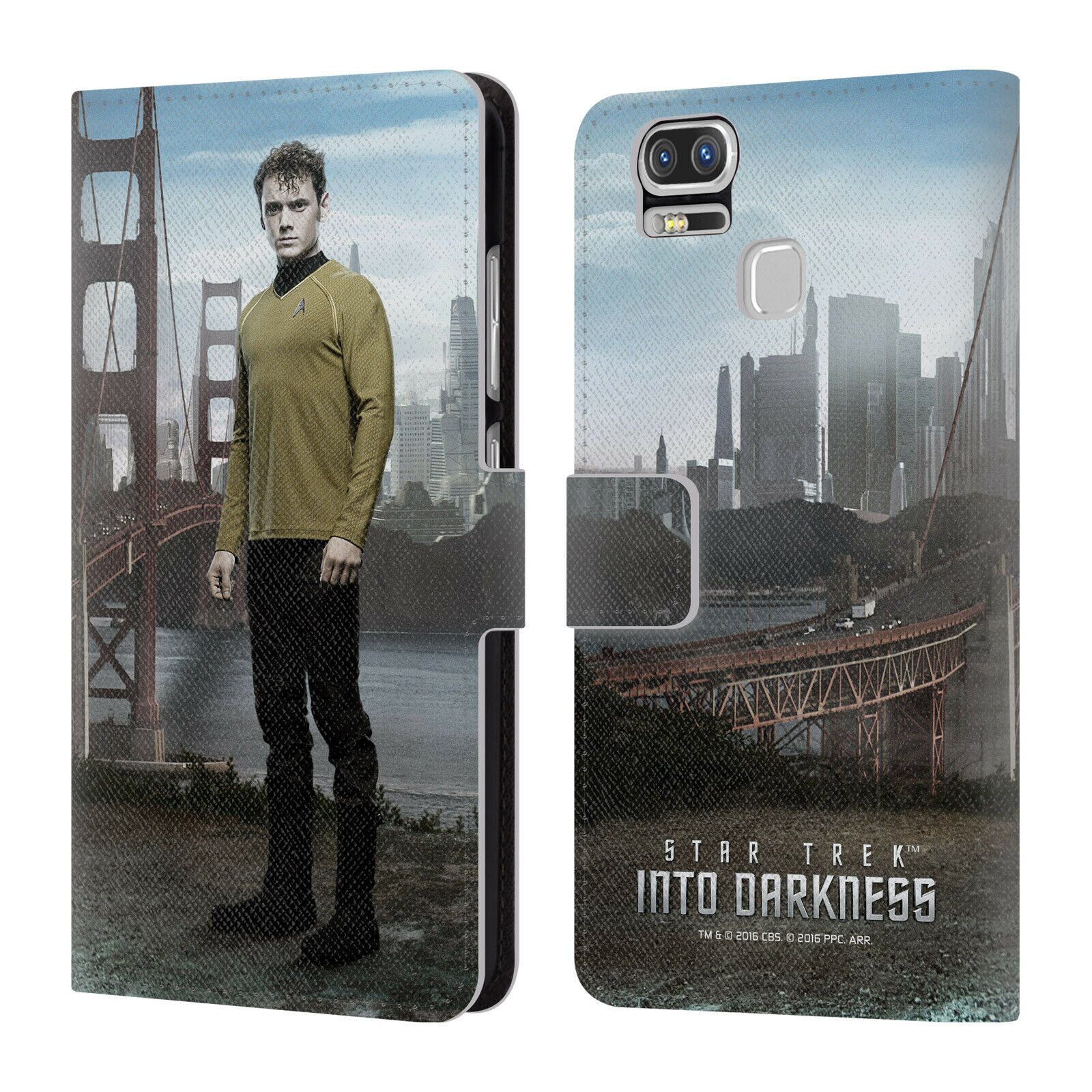 

STAR TREK CHARACTERS INTO DARKNESS XII LEATHER BOOK CASE FOR ASUS ZENFONE PHONES