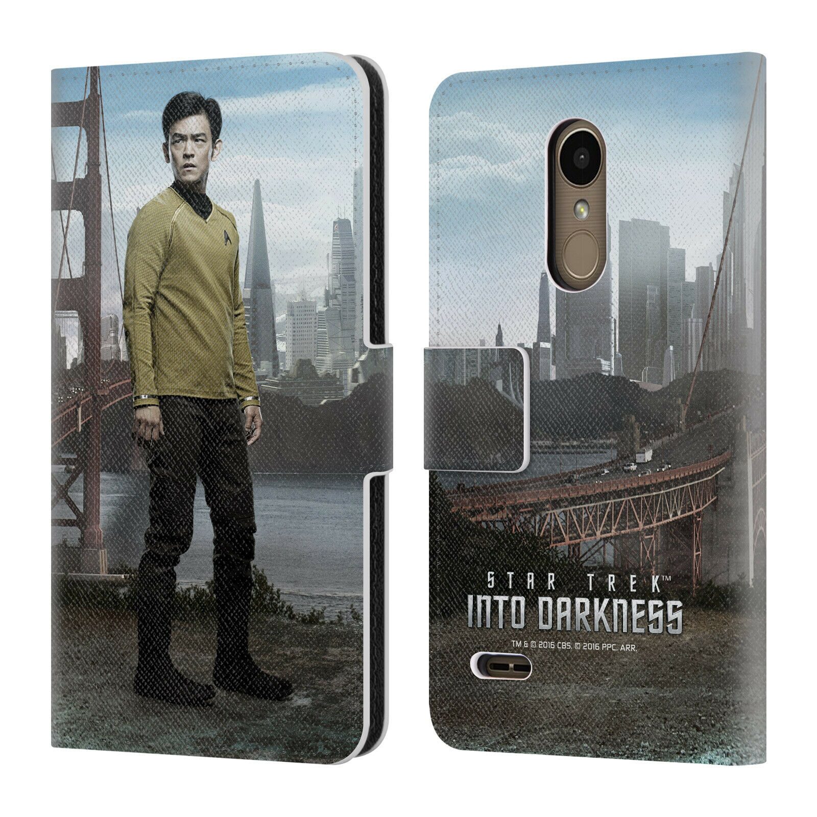 

STAR TREK CHARACTERS INTO DARKNESS XII LEATHER BOOK CASE FOR LG PHONES 1