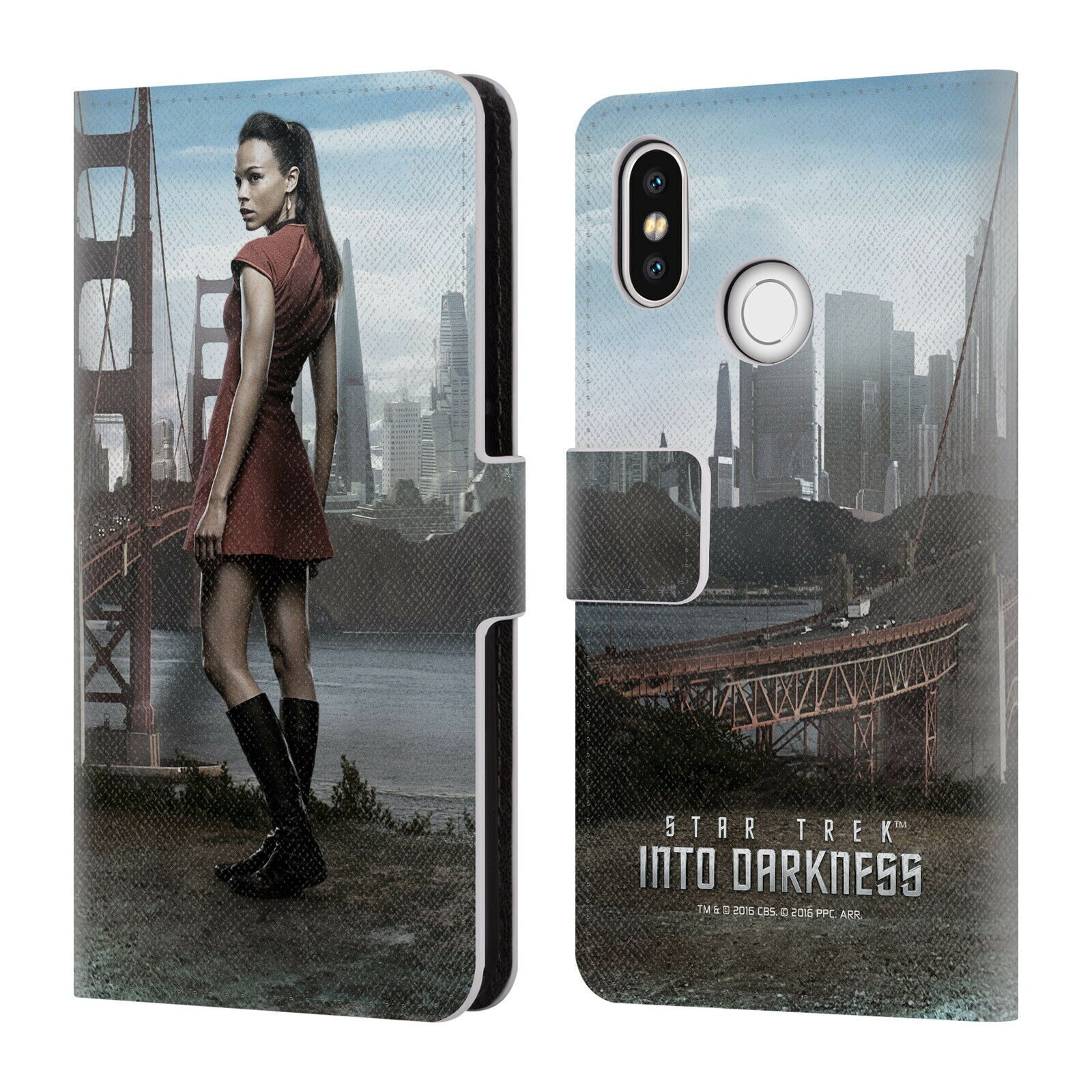 

STAR TREK CHARACTERS INTO DARKNESS XII LEATHER BOOK CASE FOR XIAOMI PHONES