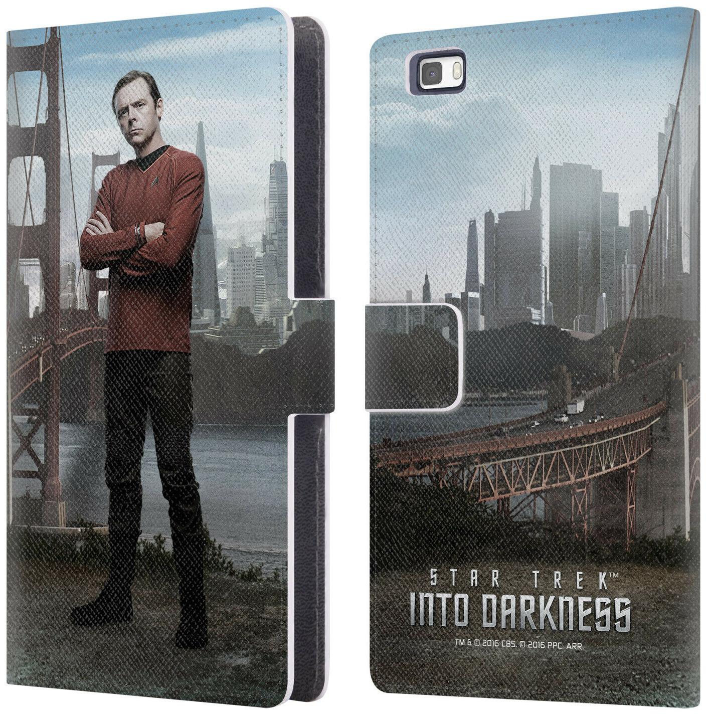 

STAR TREK CHARACTERS INTO DARKNESS XII LEATHER BOOK CASE FOR HUAWEI PHONES 2
