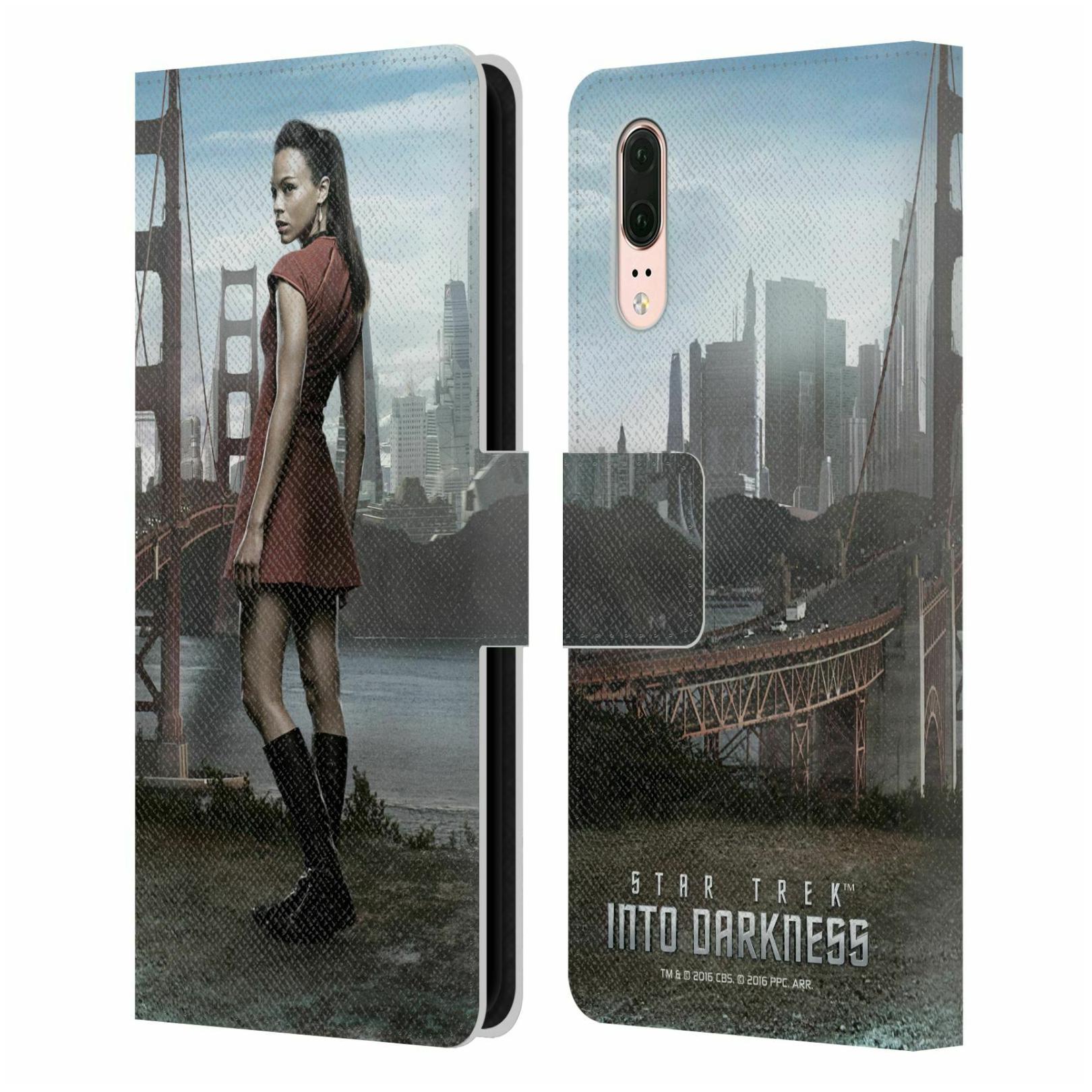 

STAR TREK CHARACTERS INTO DARKNESS XII LEATHER BOOK CASE FOR HUAWEI PHONES