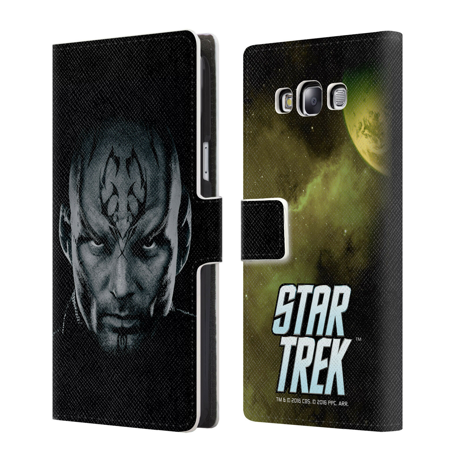 

STAR TREK CHARACTERS REBOOT XI LEATHER BOOK WALLET CASE FOR SAMSUNG PHONES 3