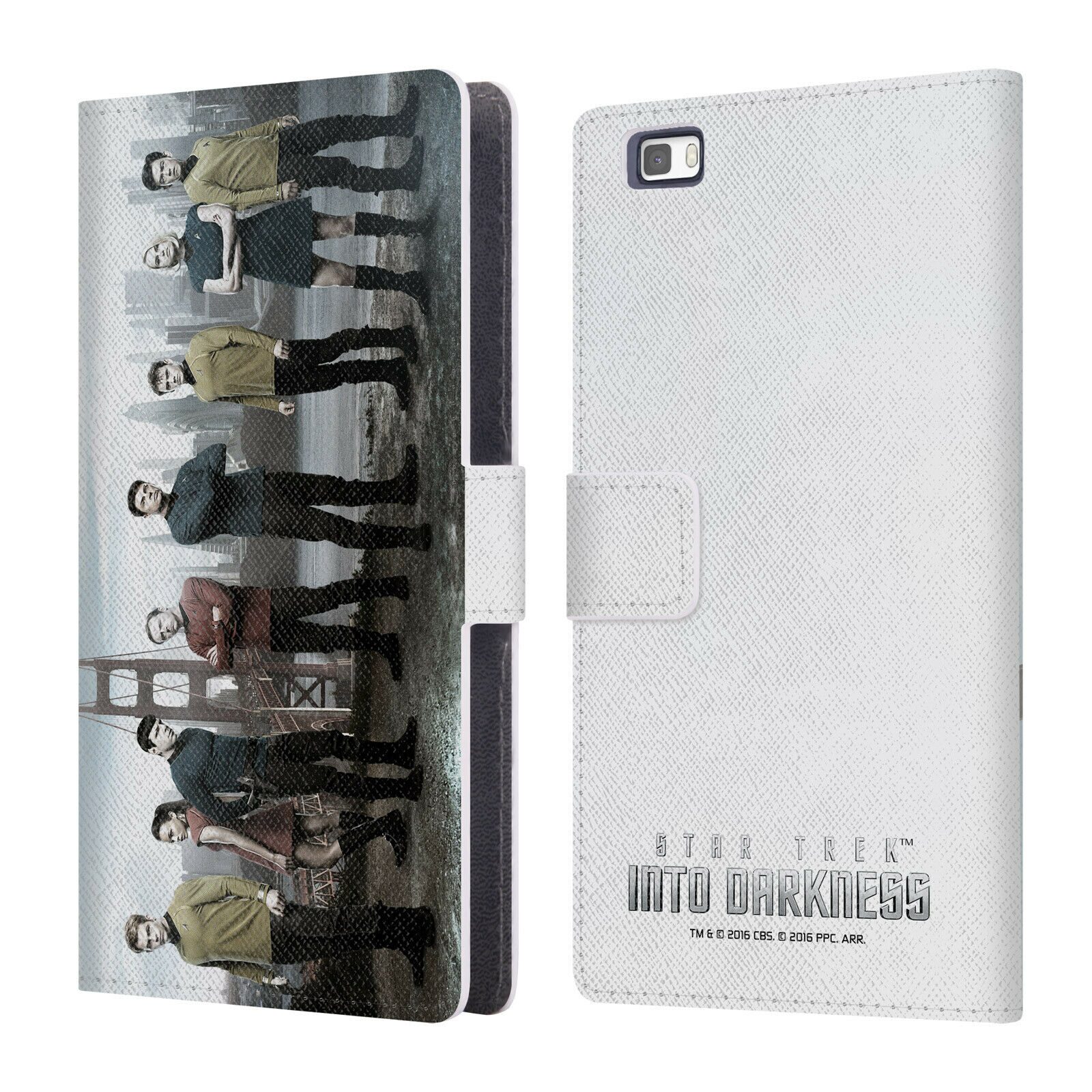 

STAR TREK CHARACTERS INTO DARKNESS XII LEATHER BOOK CASE FOR HUAWEI PHONES 2
