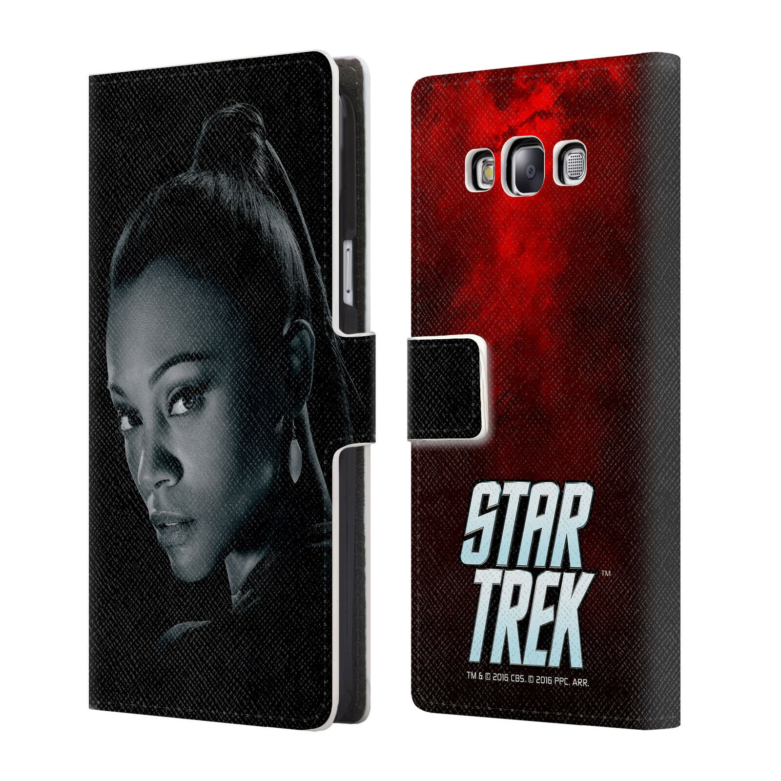 

STAR TREK CHARACTERS REBOOT XI LEATHER BOOK WALLET CASE FOR SAMSUNG PHONES 3
