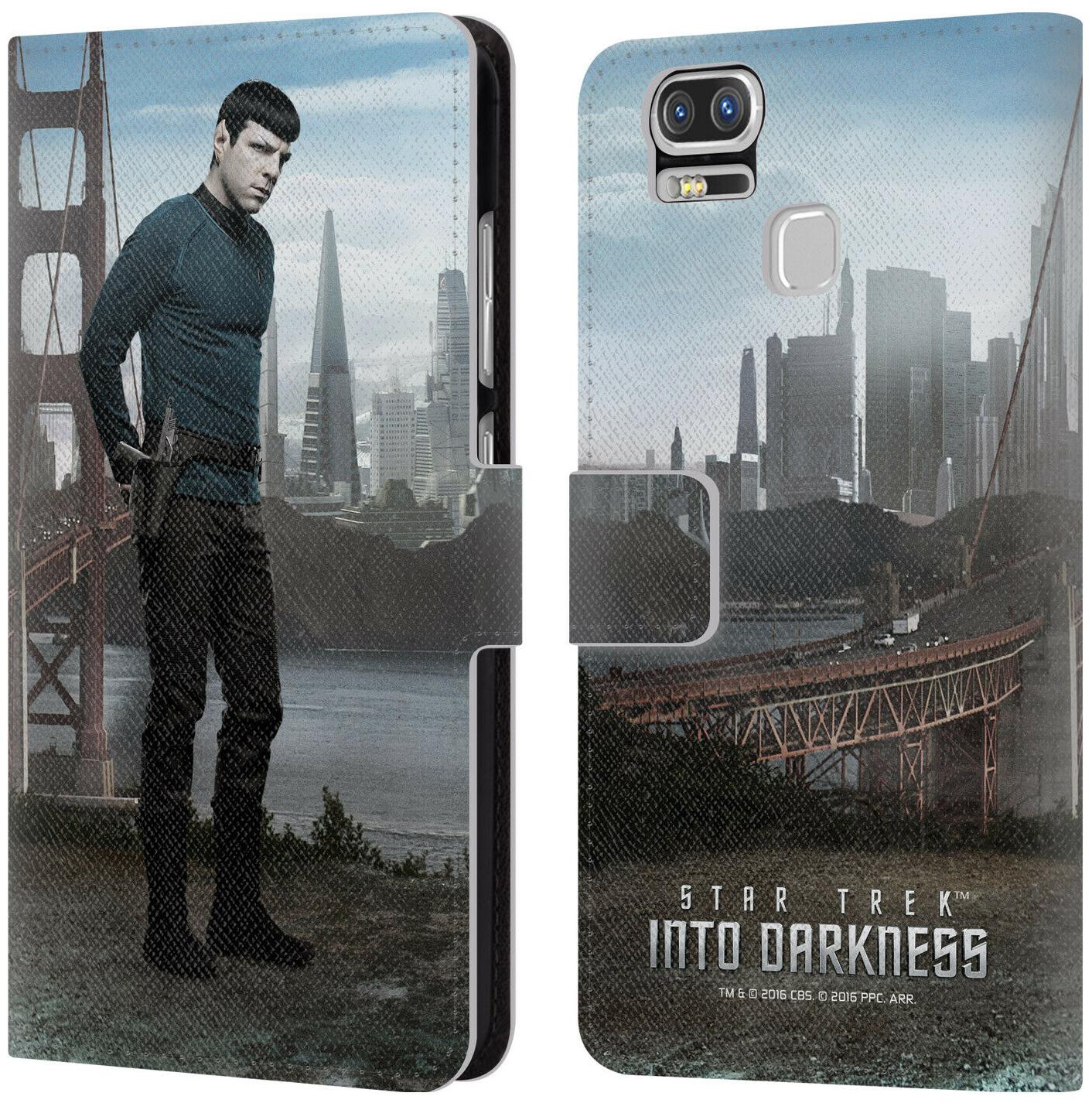 

STAR TREK CHARACTERS INTO DARKNESS XII LEATHER BOOK CASE FOR ASUS ZENFONE PHONES