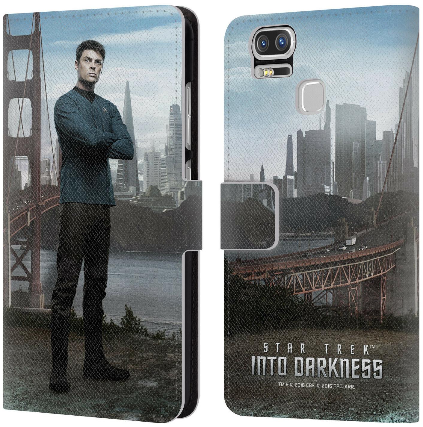 

STAR TREK CHARACTERS INTO DARKNESS XII LEATHER BOOK CASE FOR ASUS ZENFONE PHONES