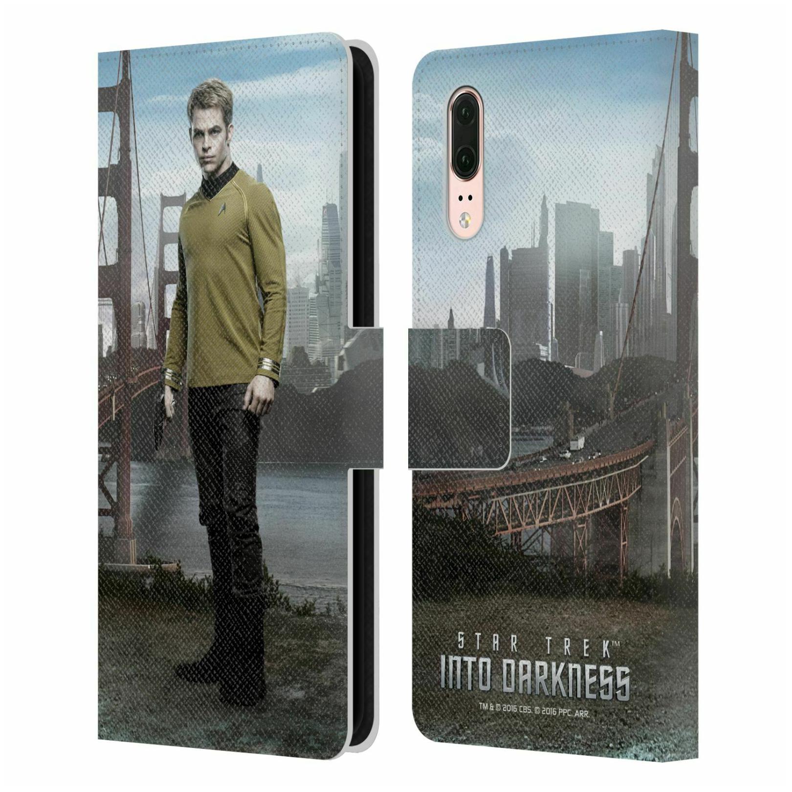 

STAR TREK CHARACTERS INTO DARKNESS XII LEATHER BOOK CASE FOR HUAWEI PHONES