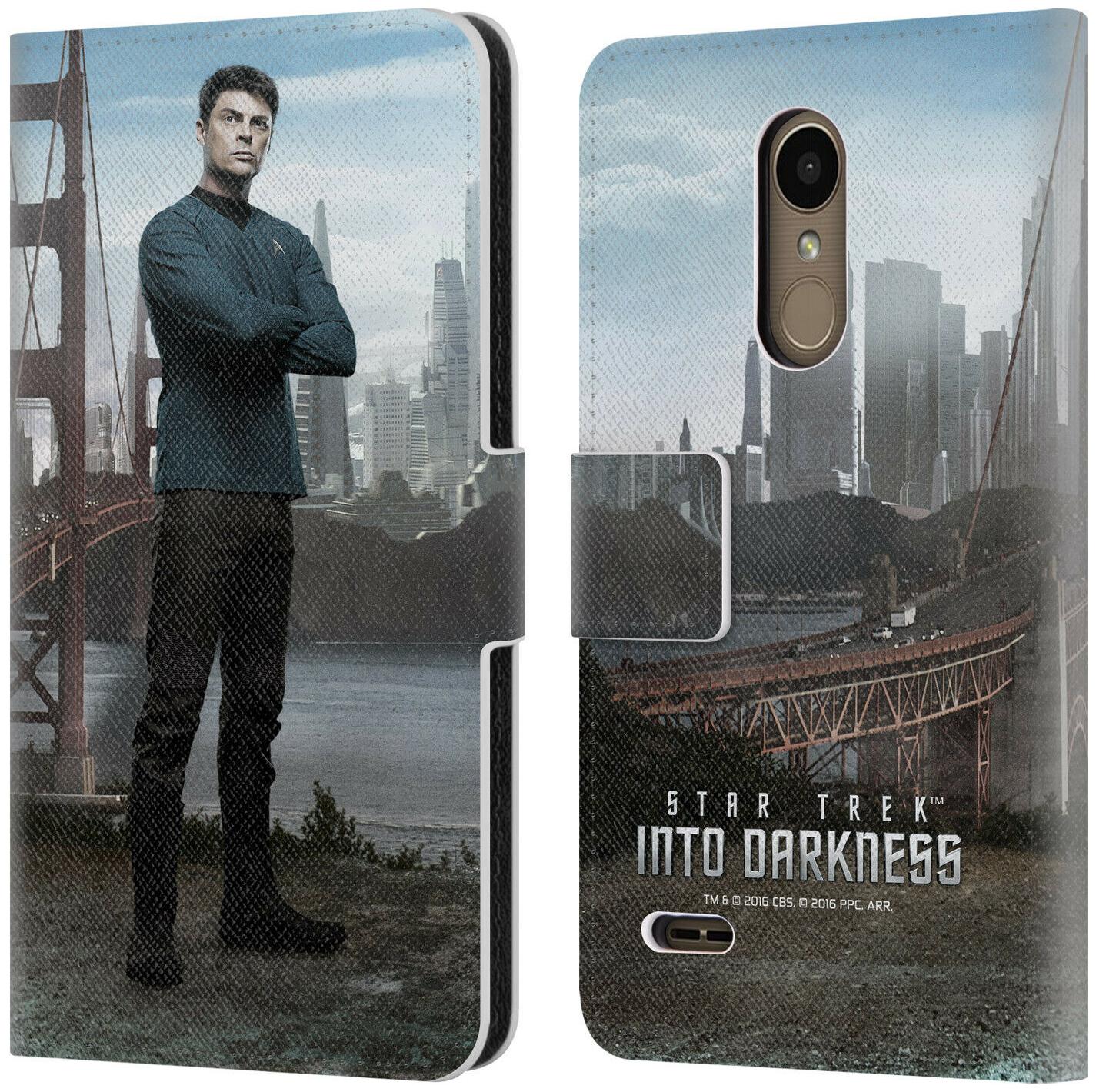 

STAR TREK CHARACTERS INTO DARKNESS XII LEATHER BOOK CASE FOR LG PHONES 1