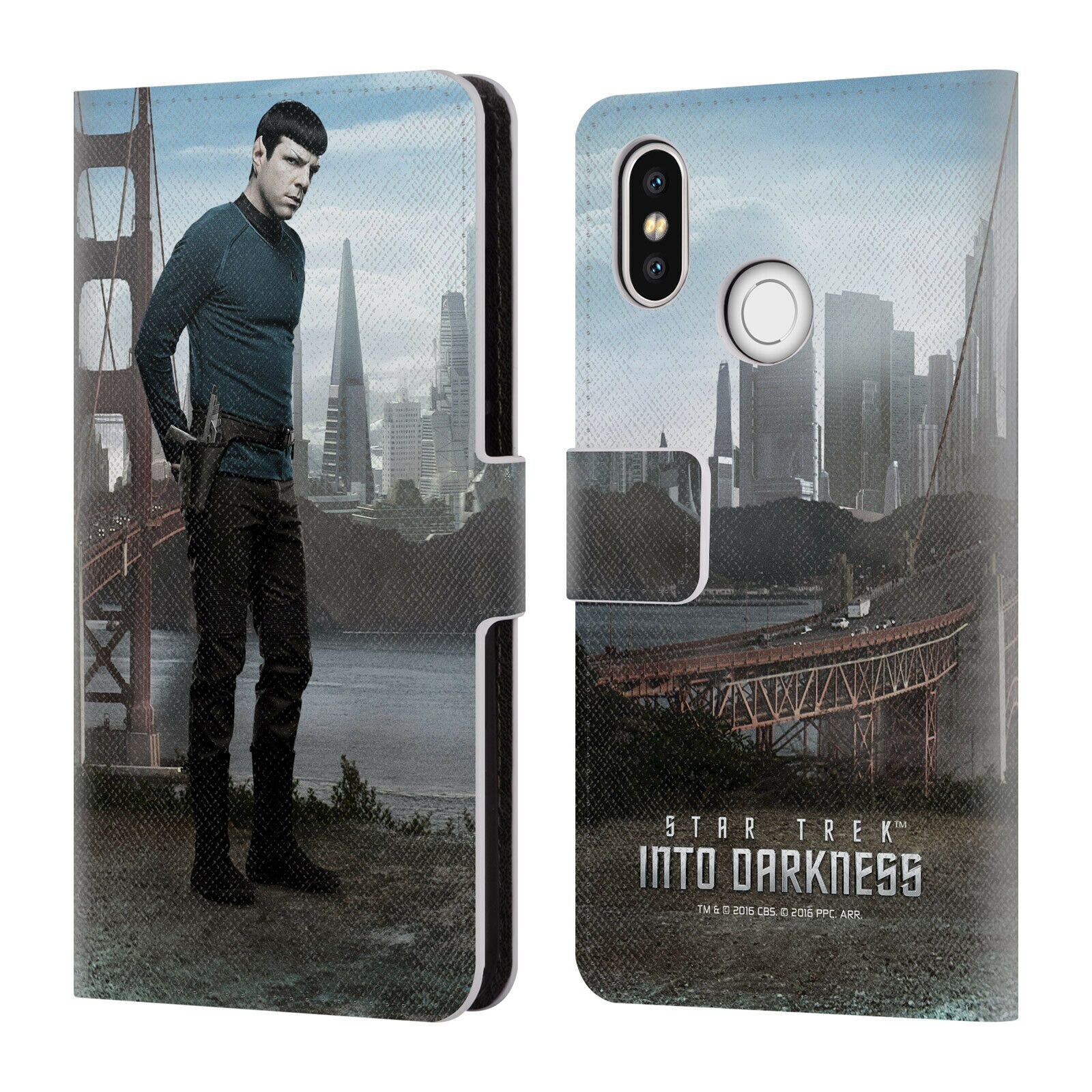 

STAR TREK CHARACTERS INTO DARKNESS XII LEATHER BOOK CASE FOR XIAOMI PHONES
