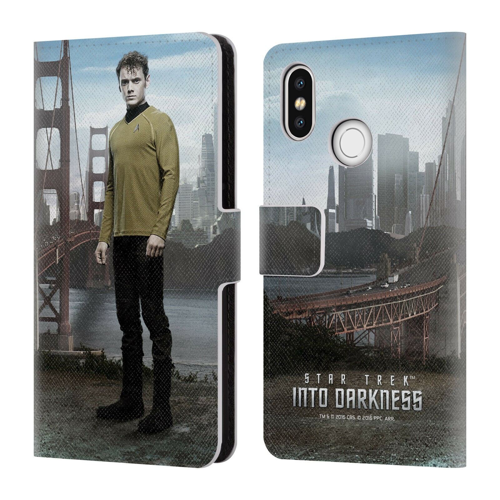

STAR TREK CHARACTERS INTO DARKNESS XII LEATHER BOOK CASE FOR XIAOMI PHONES