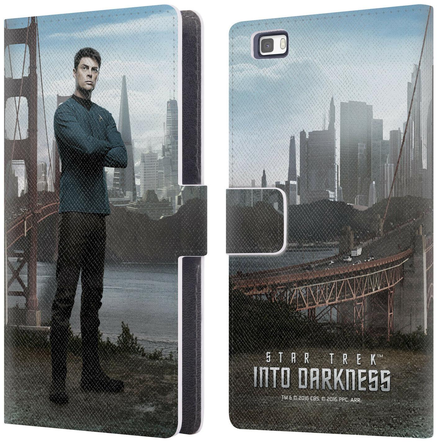 

STAR TREK CHARACTERS INTO DARKNESS XII LEATHER BOOK CASE FOR HUAWEI PHONES 2