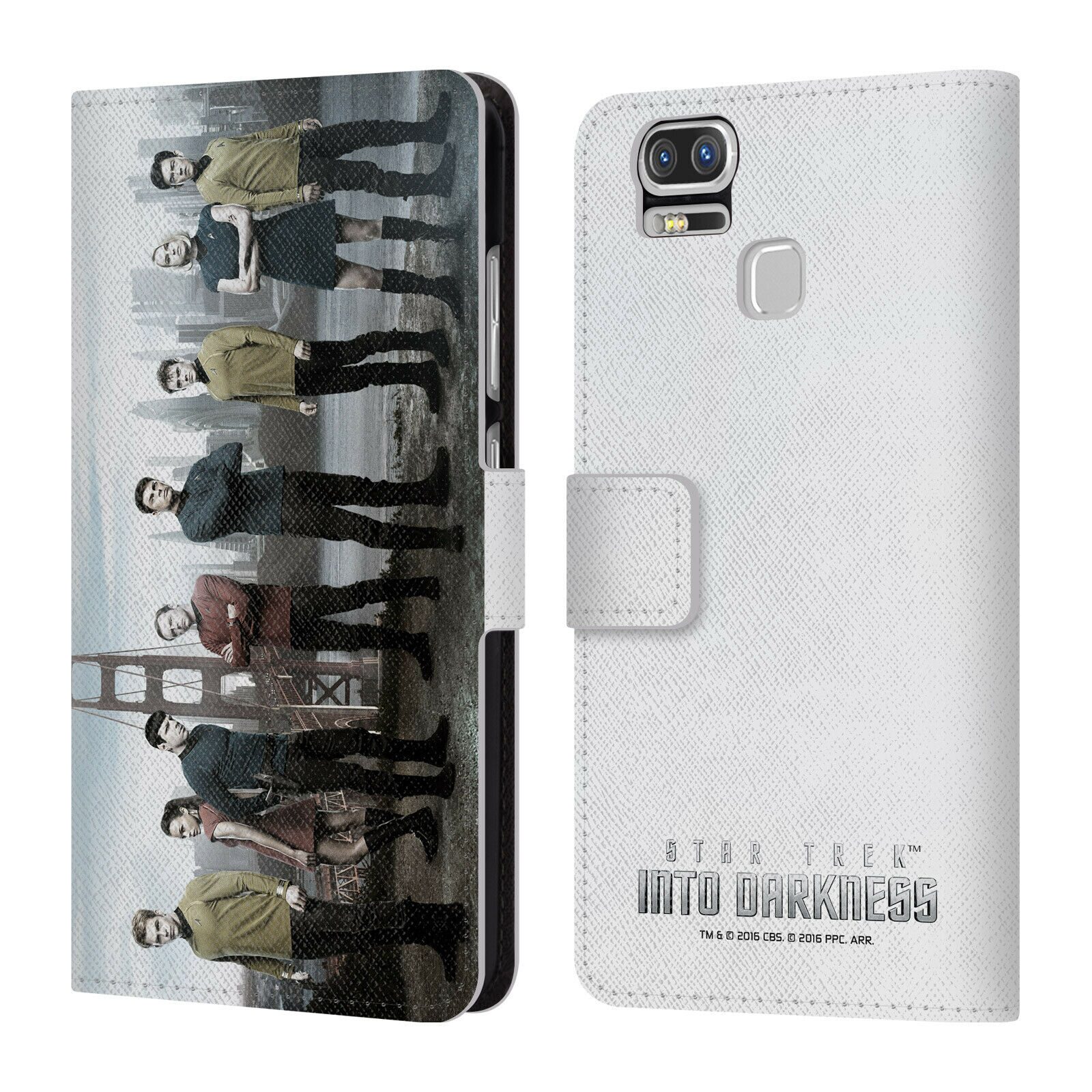 

STAR TREK CHARACTERS INTO DARKNESS XII LEATHER BOOK CASE FOR ASUS ZENFONE PHONES