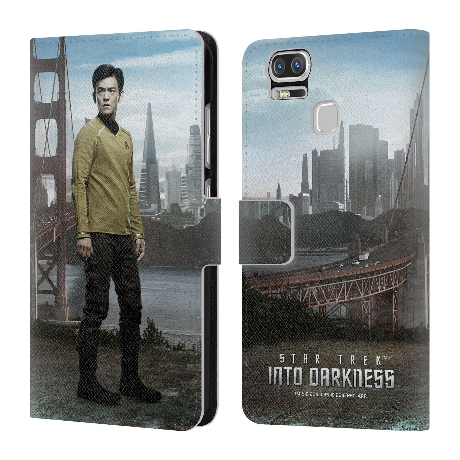 

STAR TREK CHARACTERS INTO DARKNESS XII LEATHER BOOK CASE FOR ASUS ZENFONE PHONES