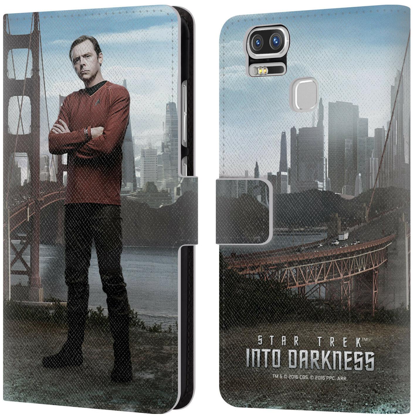 

STAR TREK CHARACTERS INTO DARKNESS XII LEATHER BOOK CASE FOR ASUS ZENFONE PHONES