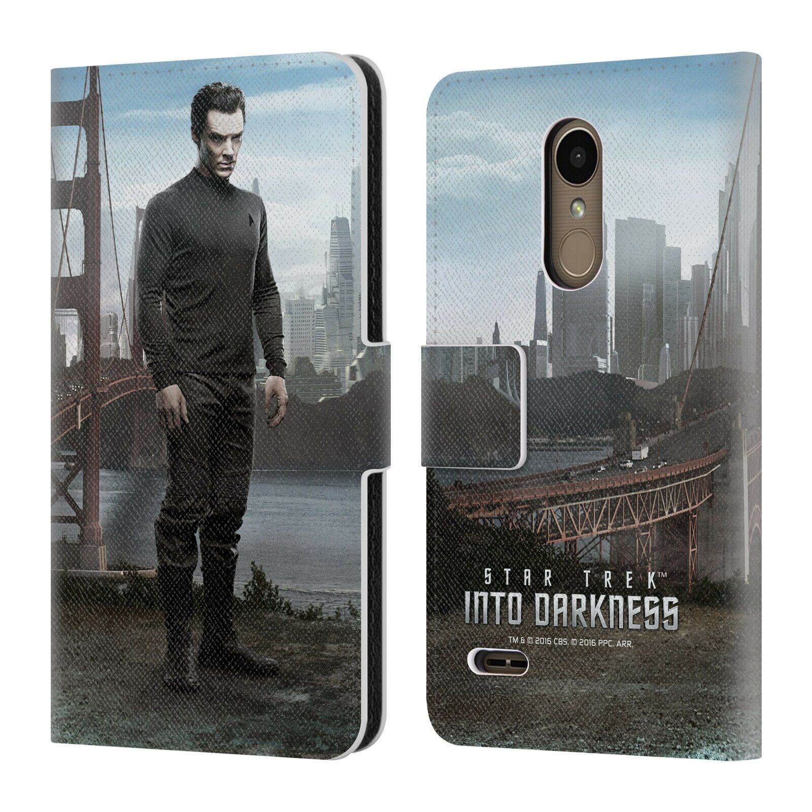 

STAR TREK CHARACTERS INTO DARKNESS XII LEATHER BOOK CASE FOR LG PHONES 1