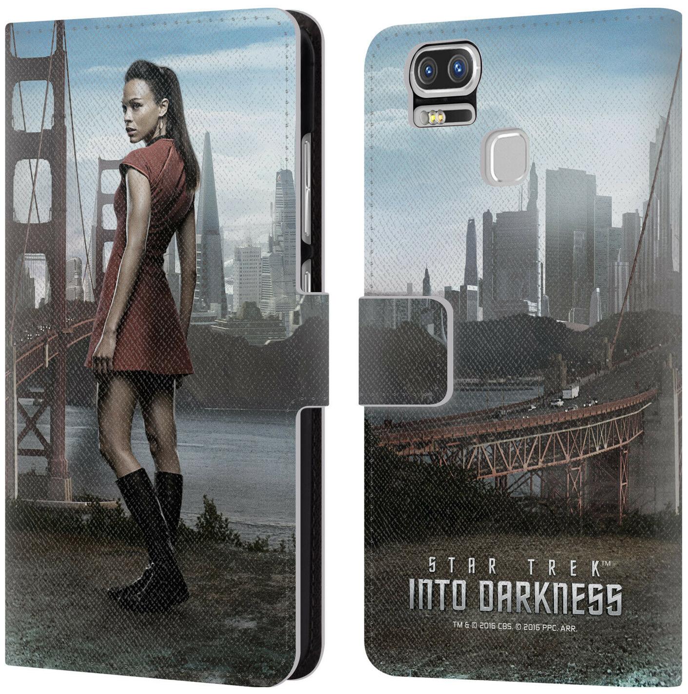 

STAR TREK CHARACTERS INTO DARKNESS XII LEATHER BOOK CASE FOR ASUS ZENFONE PHONES