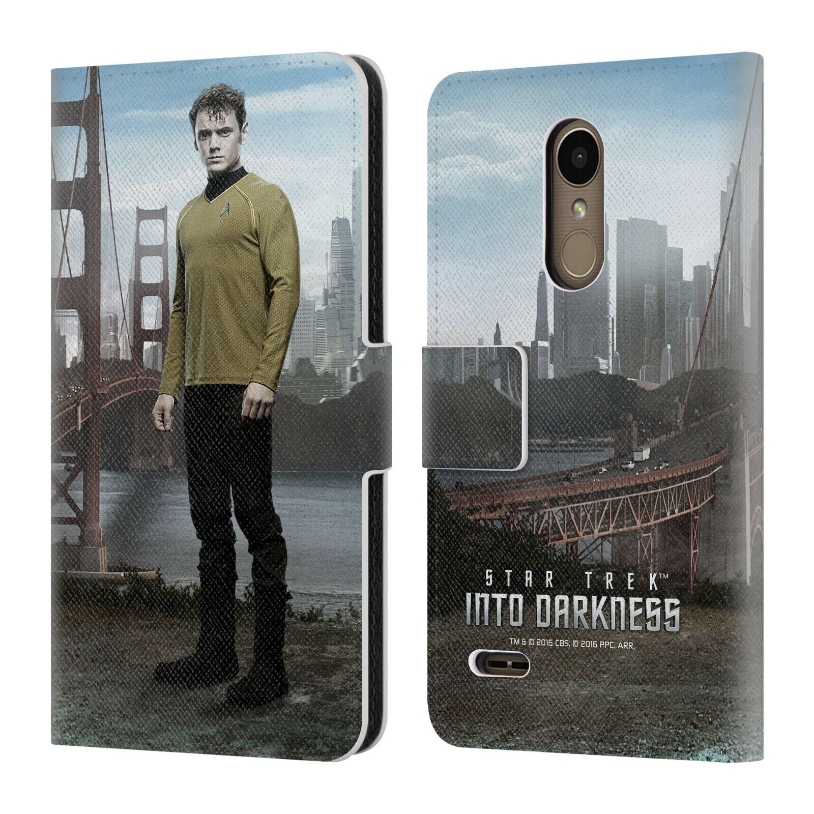 

STAR TREK CHARACTERS INTO DARKNESS XII LEATHER BOOK CASE FOR LG PHONES 1