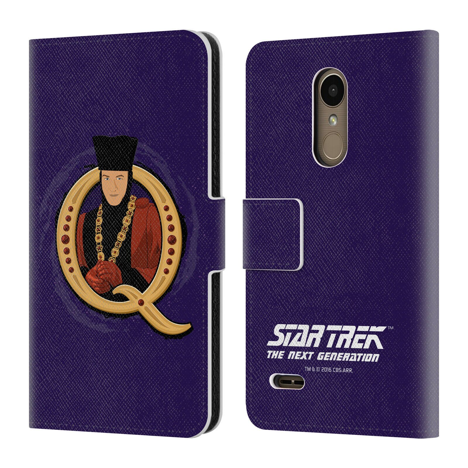 

STAR TREK ICONIC CHARACTERS TNG LEATHER BOOK WALLET CASE COVER FOR LG PHONES 1