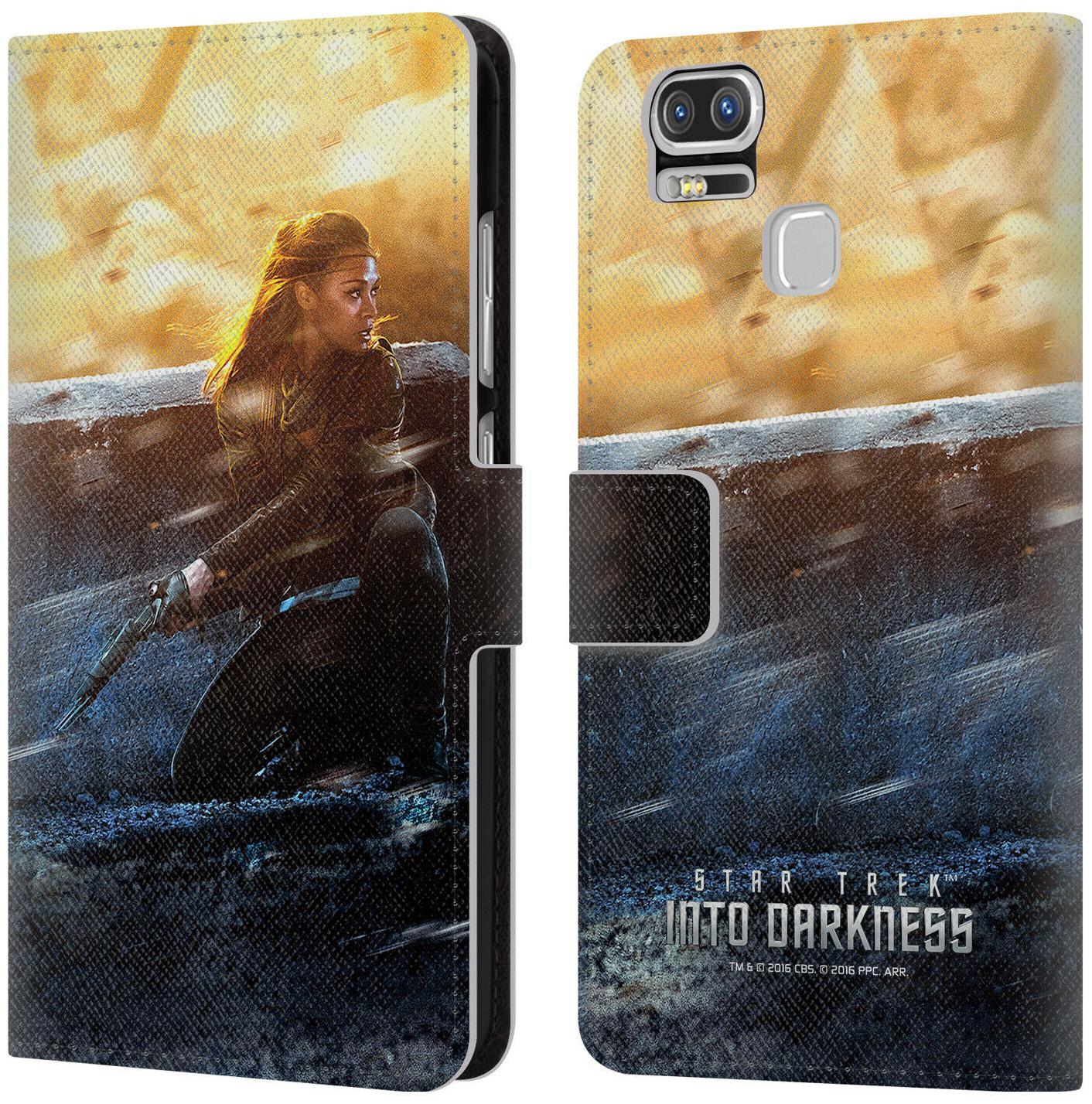 

STAR TREK POSTERS INTO DARKNESS XII LEATHER BOOK CASE FOR ASUS ZENFONE PHONES