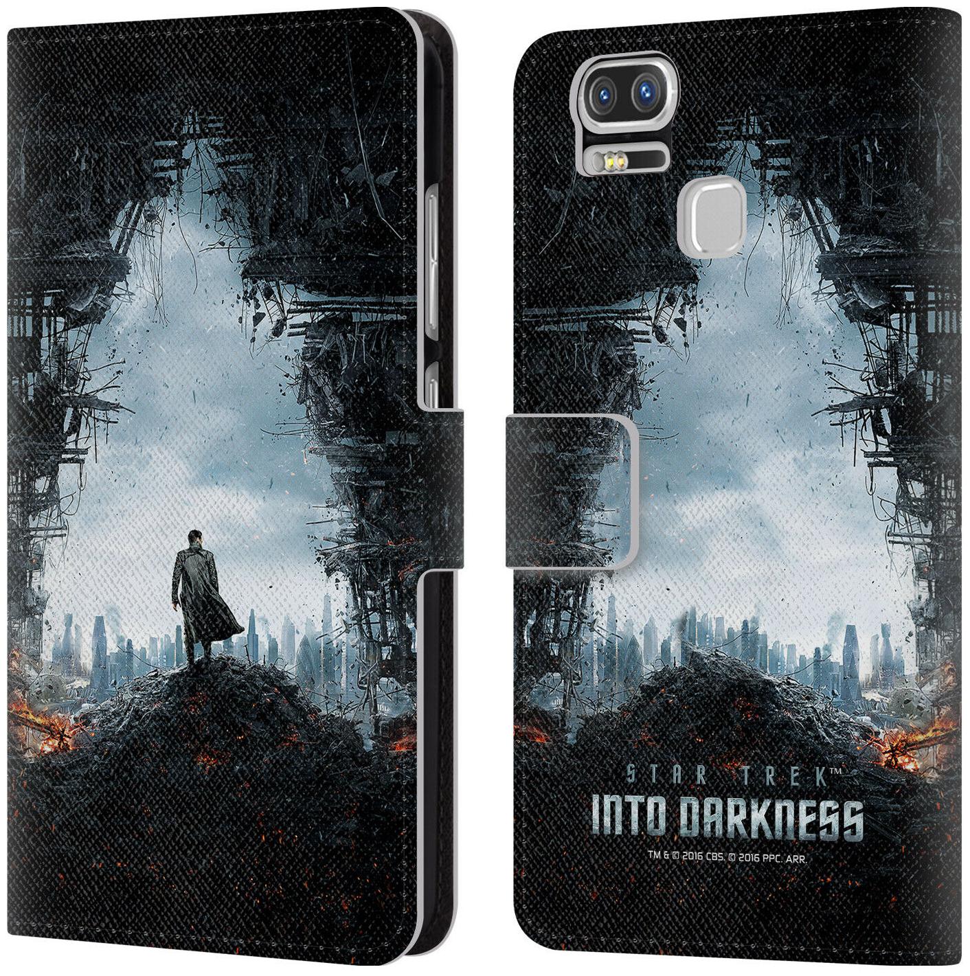 

STAR TREK POSTERS INTO DARKNESS XII LEATHER BOOK CASE FOR ASUS ZENFONE PHONES