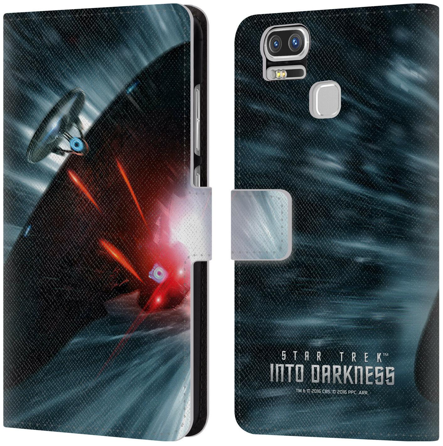 

STAR TREK POSTERS INTO DARKNESS XII LEATHER BOOK CASE FOR ASUS ZENFONE PHONES
