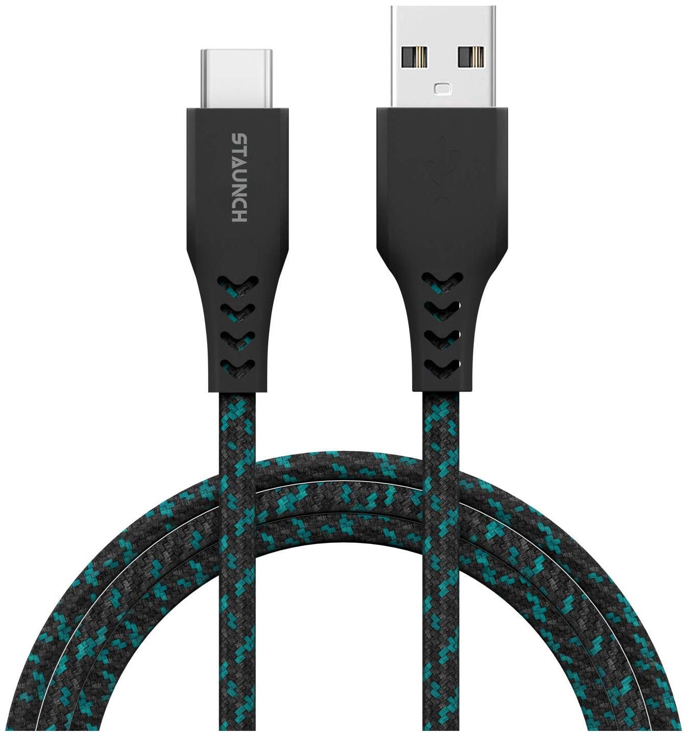 

Staunch SPARK S1 Data Charging Type-C Cable ( 1 5 m Blue Black )