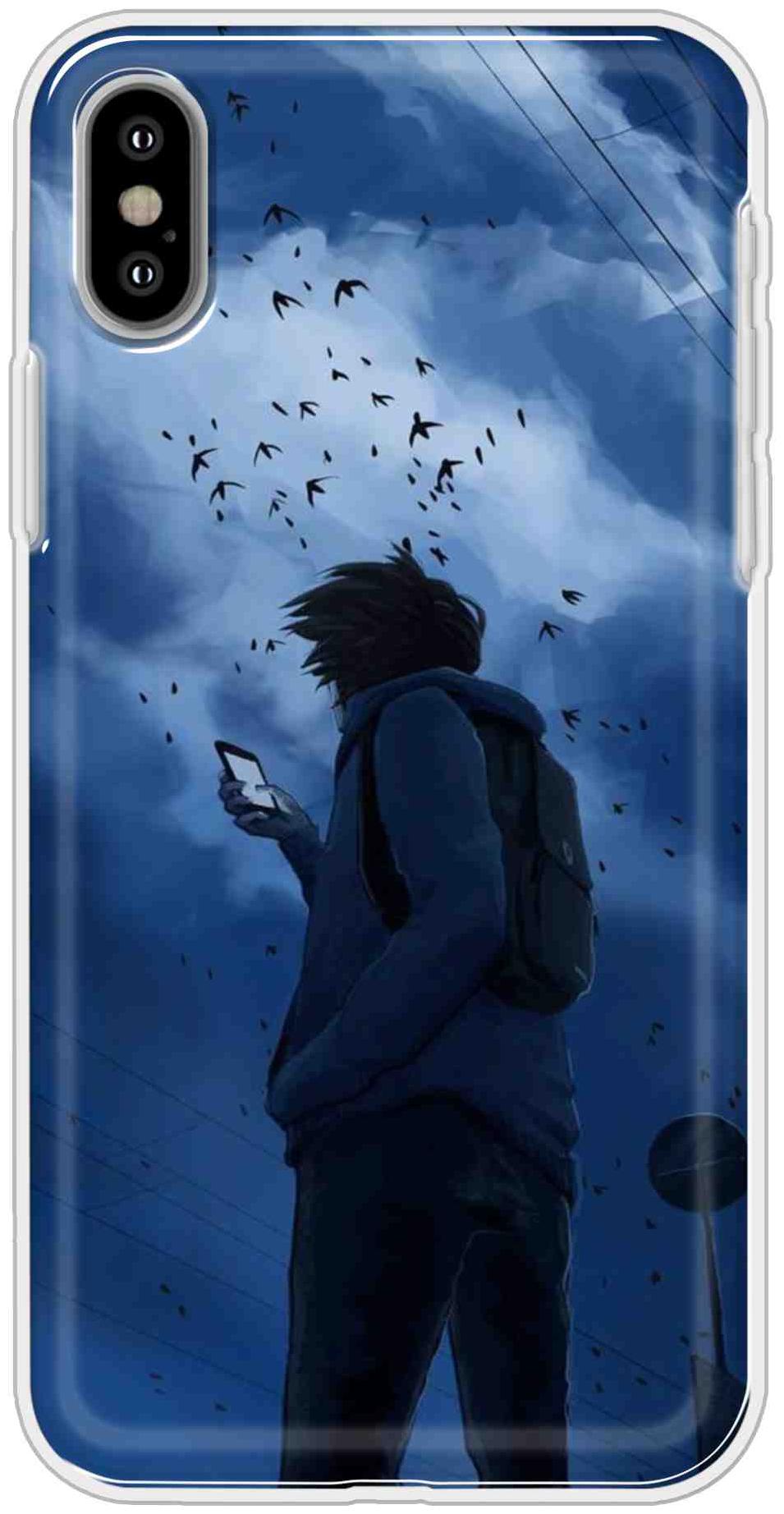 

STORESOME Silicone Back Cover For Apple iPhone X ( Multi )