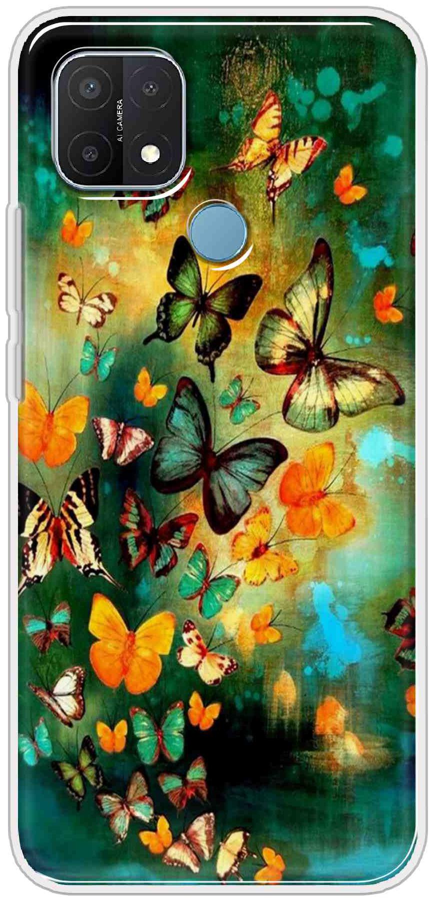 

STORESOME Mobile Back Cover For Oppo A15 Multi
