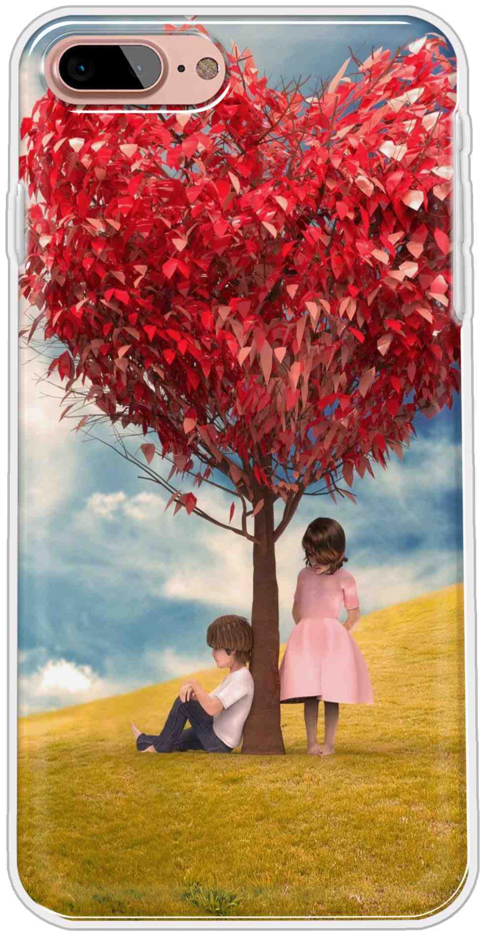 

STORESOME Silicone Back Cover For Apple iPhone 7 Plus ( Multi )