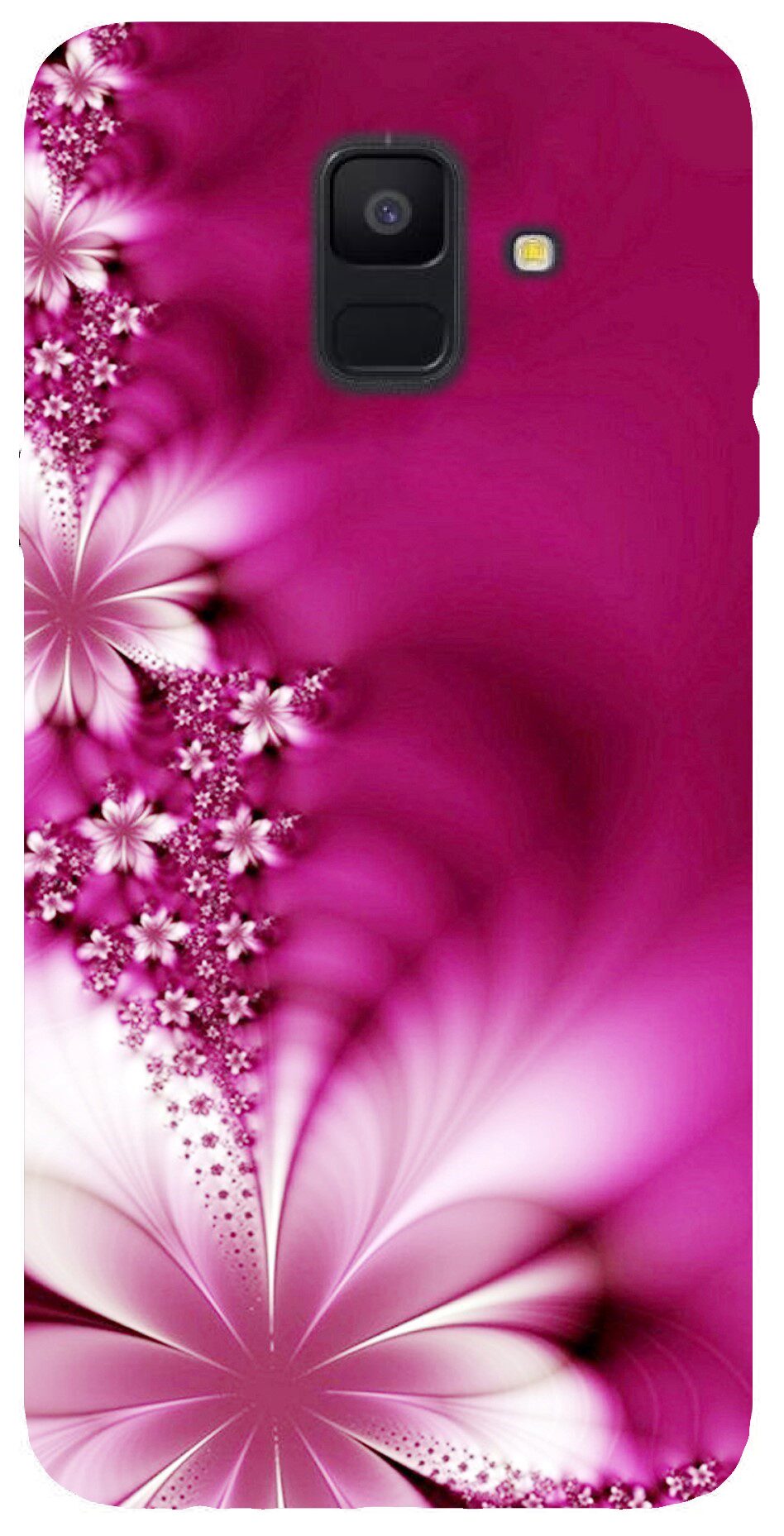 

STORESOME Silicone Back Cover For Samsung Galaxy A6-2018 ( Multi )