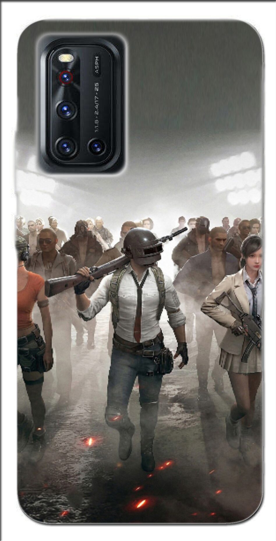 

Storesome Printed Back Cover for Vivo V19 Multi