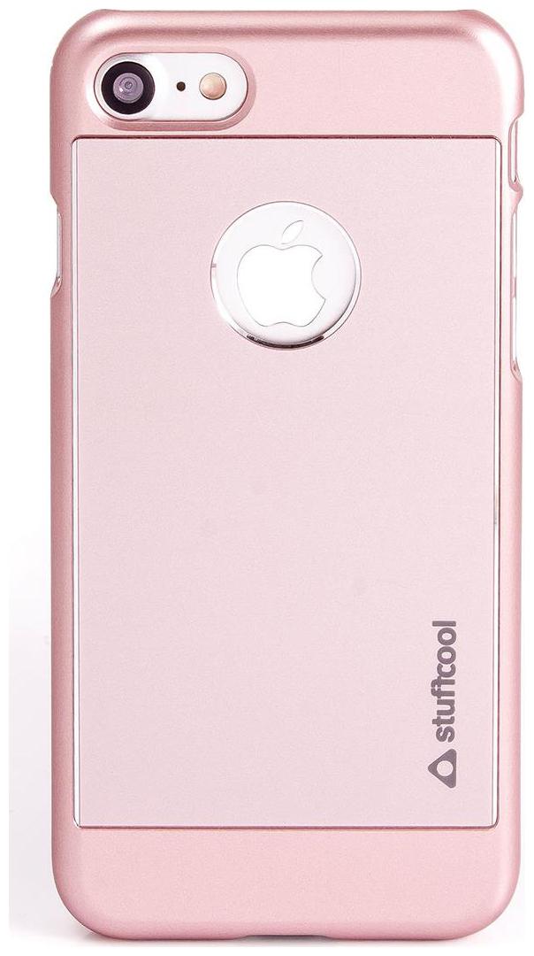Stuffcool Deco Aluminium Hard Back Case Cover for Apple iPhone 7 Rose Gold