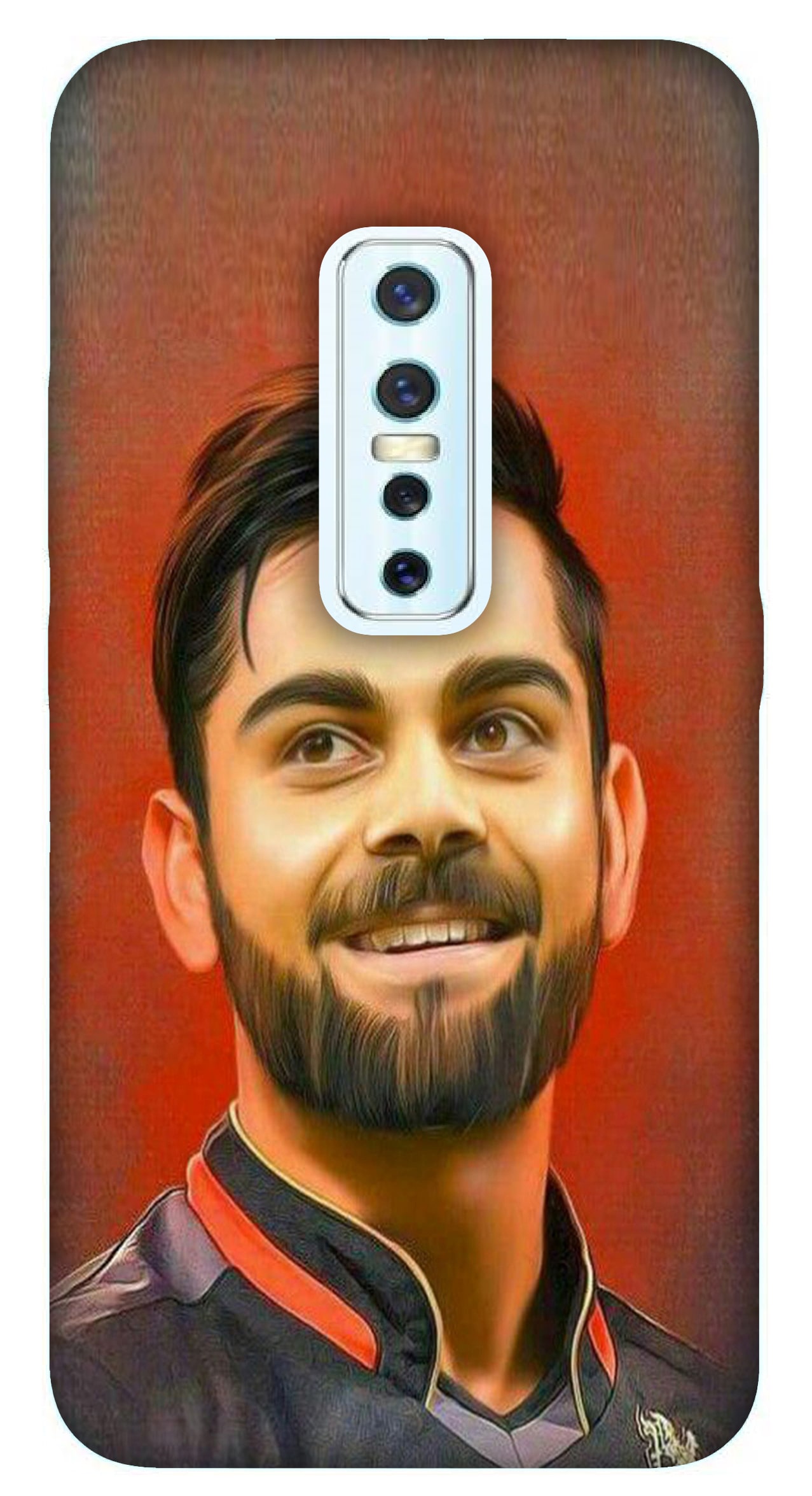 

Sunrise Silicone Back Cover For Vivo V17 Pro ( Multi )