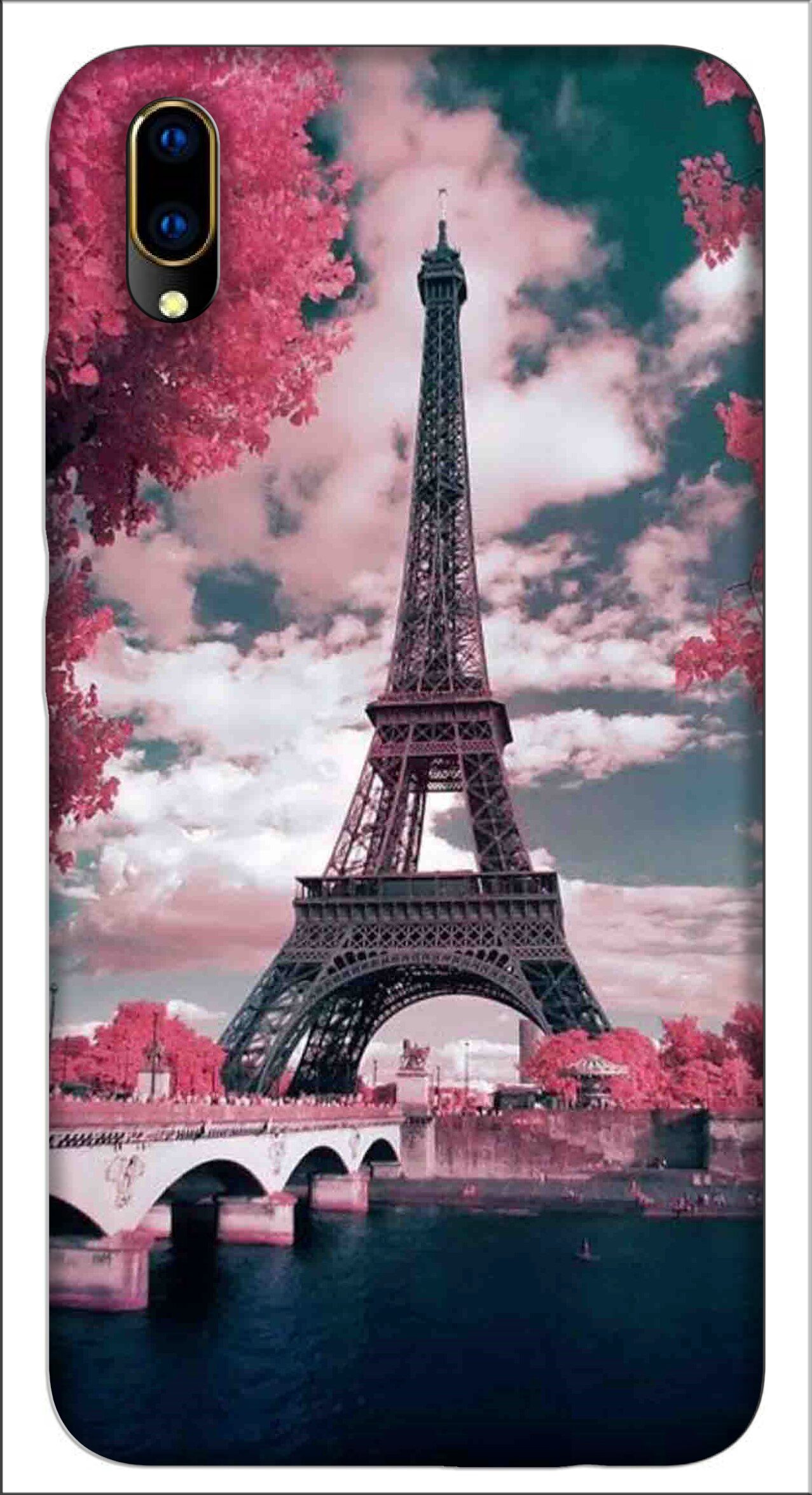 

Sunrise Silicone Back Cover For Vivo V11 Pro ( Multi )