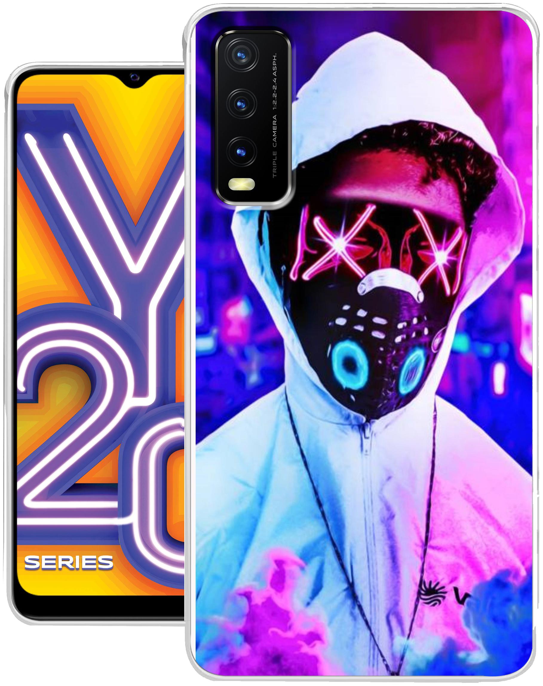 

Sunrise Silicone Back Cover For Vivo Y20i ( Multi )