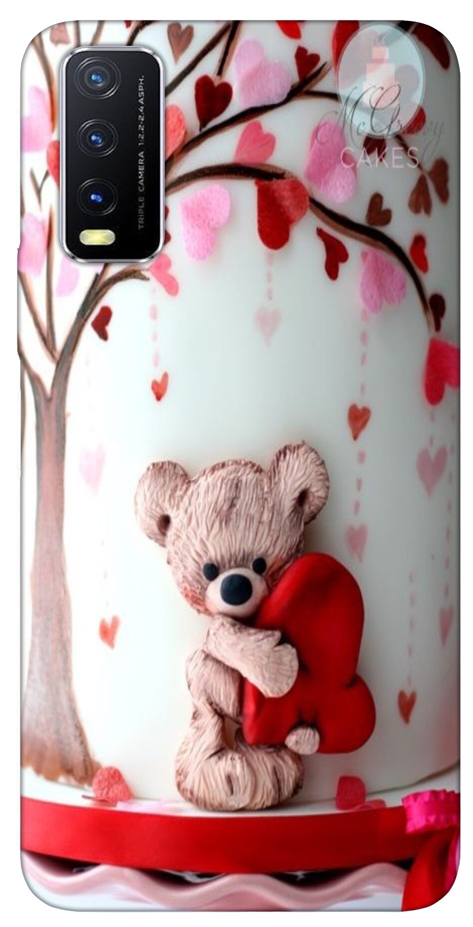 

Sunrise Silicone Back Cover For Vivo Y20 Multi