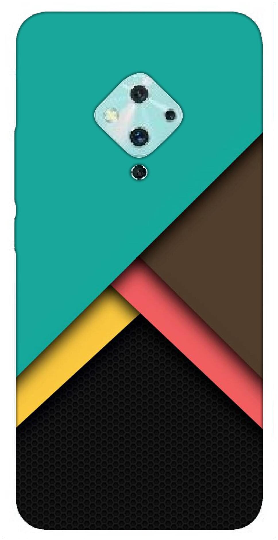 

Sunrise Soft Back Cover For Vivo S5 Multi