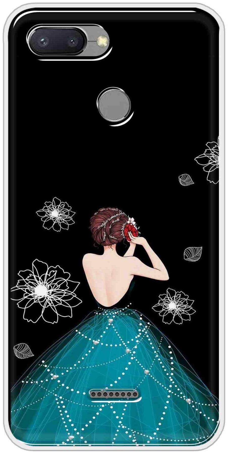 

SVISINDIA Silicone Designer Back Cover For Redmi 6 ( Multi )