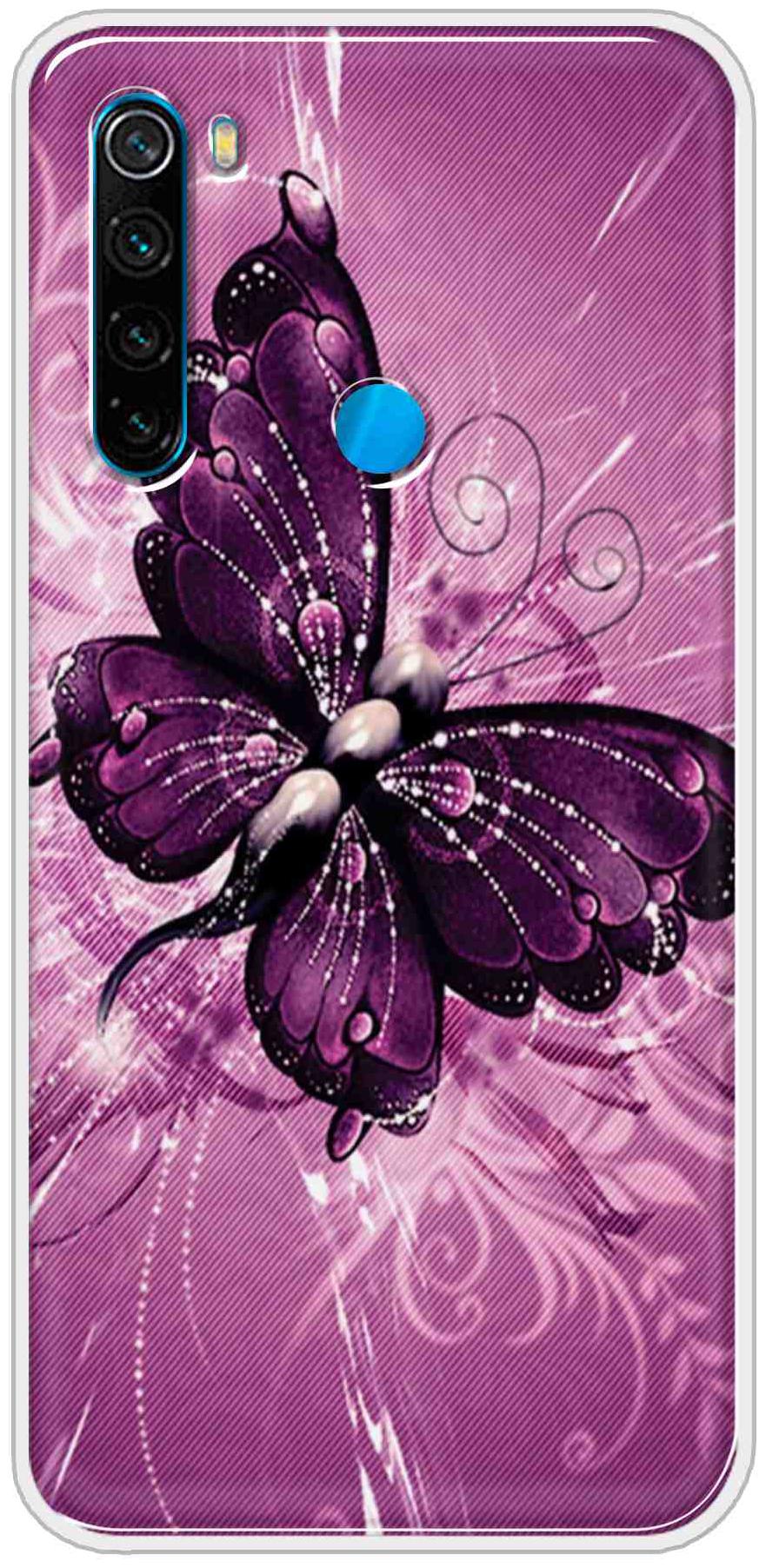 

SVISINDIA Silicone Back Cover For Redmi Note 8 ( Multi )