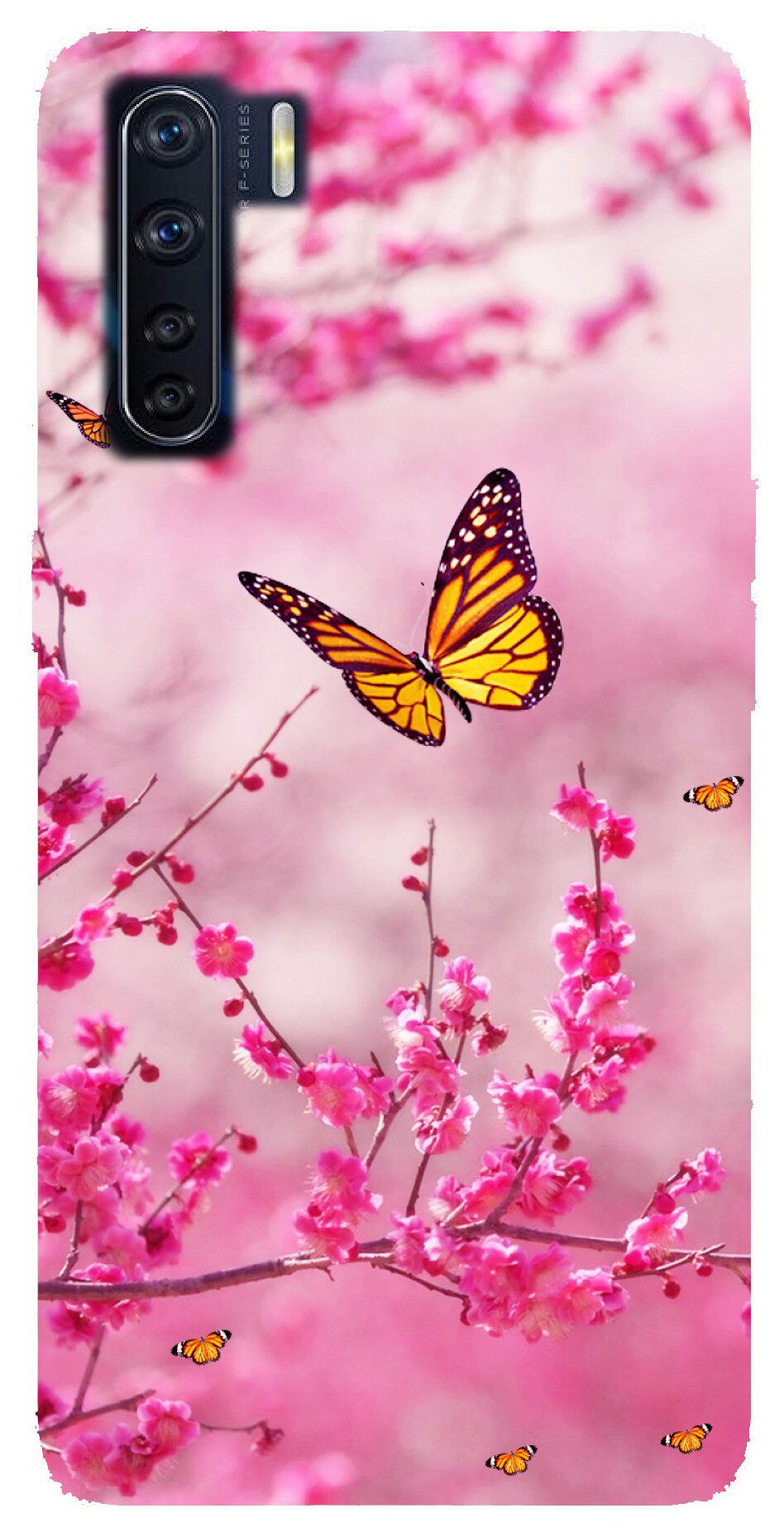 

SVISINDIA Back Cover For Oppo F15 Multi Color