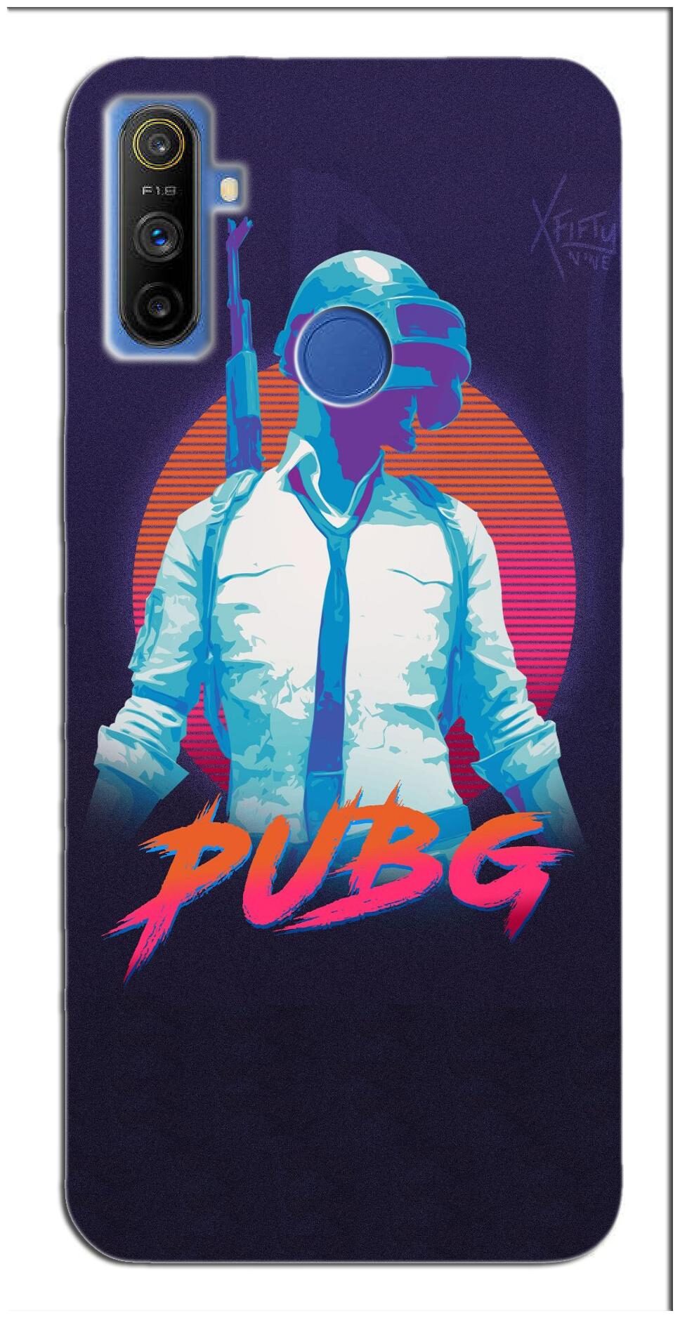 

SVISINDIA Back Cover For Realme Narzo 10A Multi Color