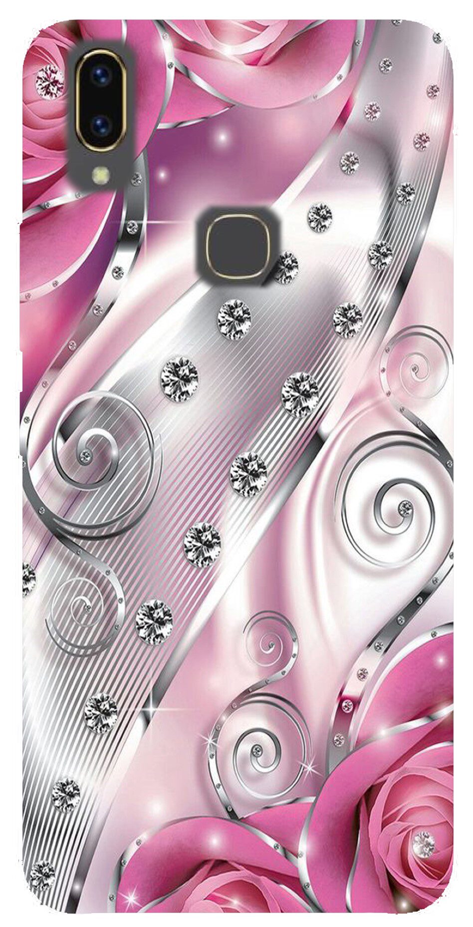 

SVISINDIA Silicone Back Cover For VIVO V9 Youth ( Multi )