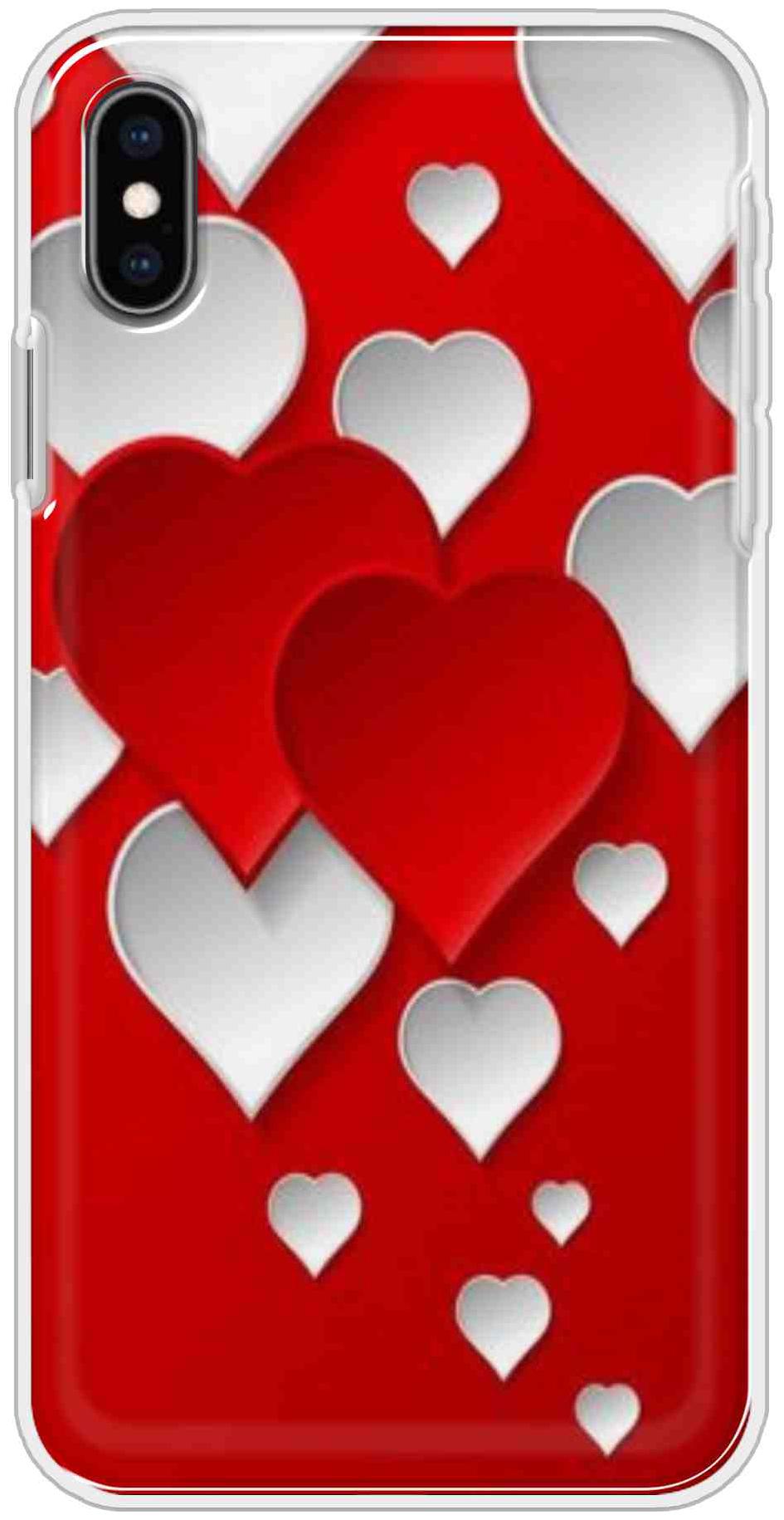 

SVISINDIA Silicone Back Cover For Apple iPhone XS max ( Multi )
