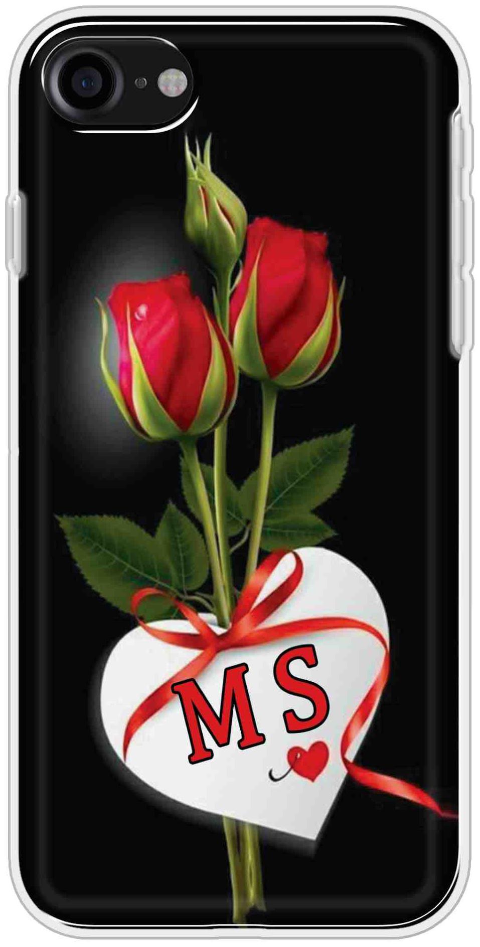 

SVISINDIA Silicone Back Cover For Apple iPhone 8 ( Multi )