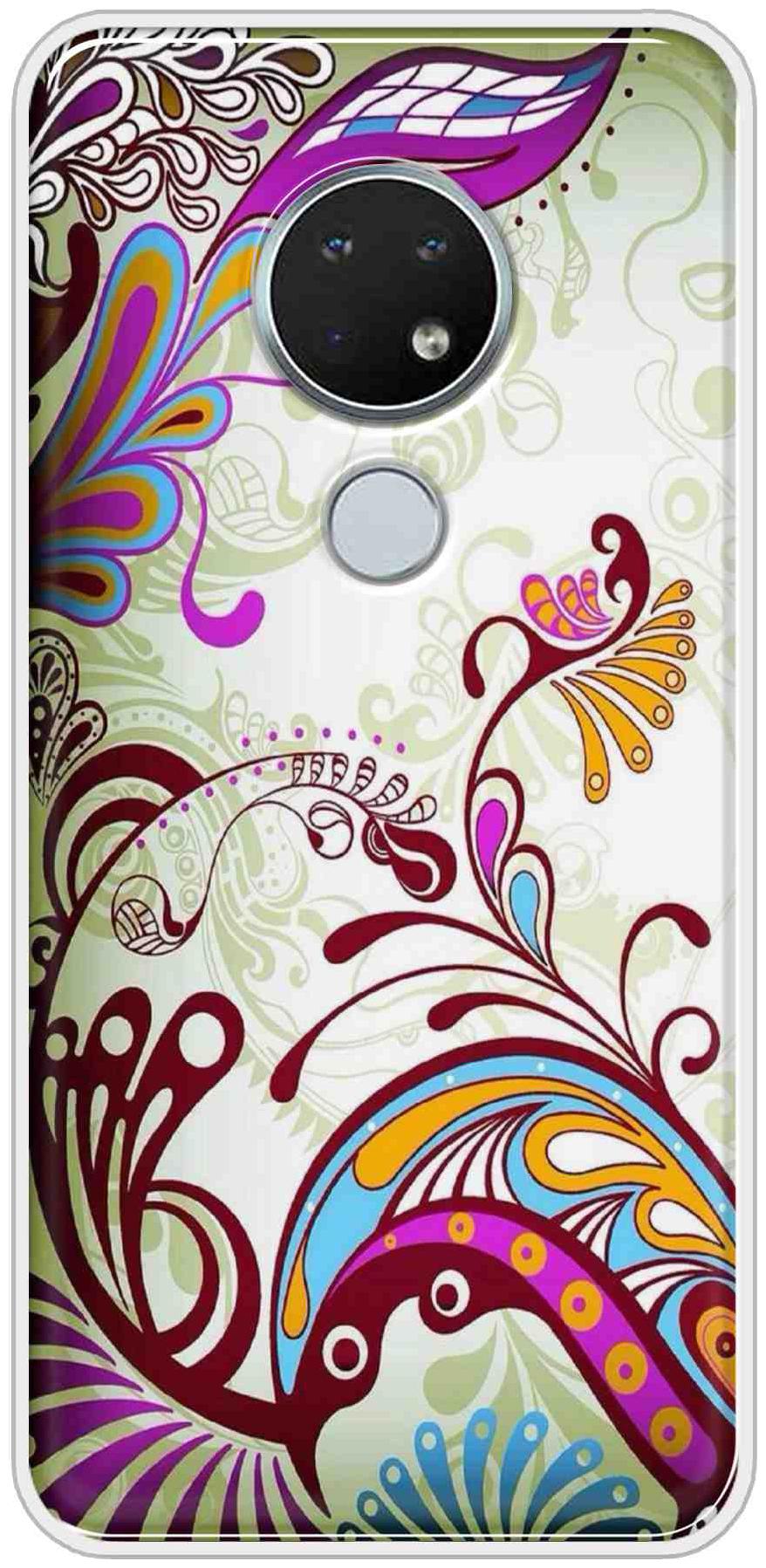 

SVISINDIA Silicone Back Cover For Nokia 6 2 ( Multi )