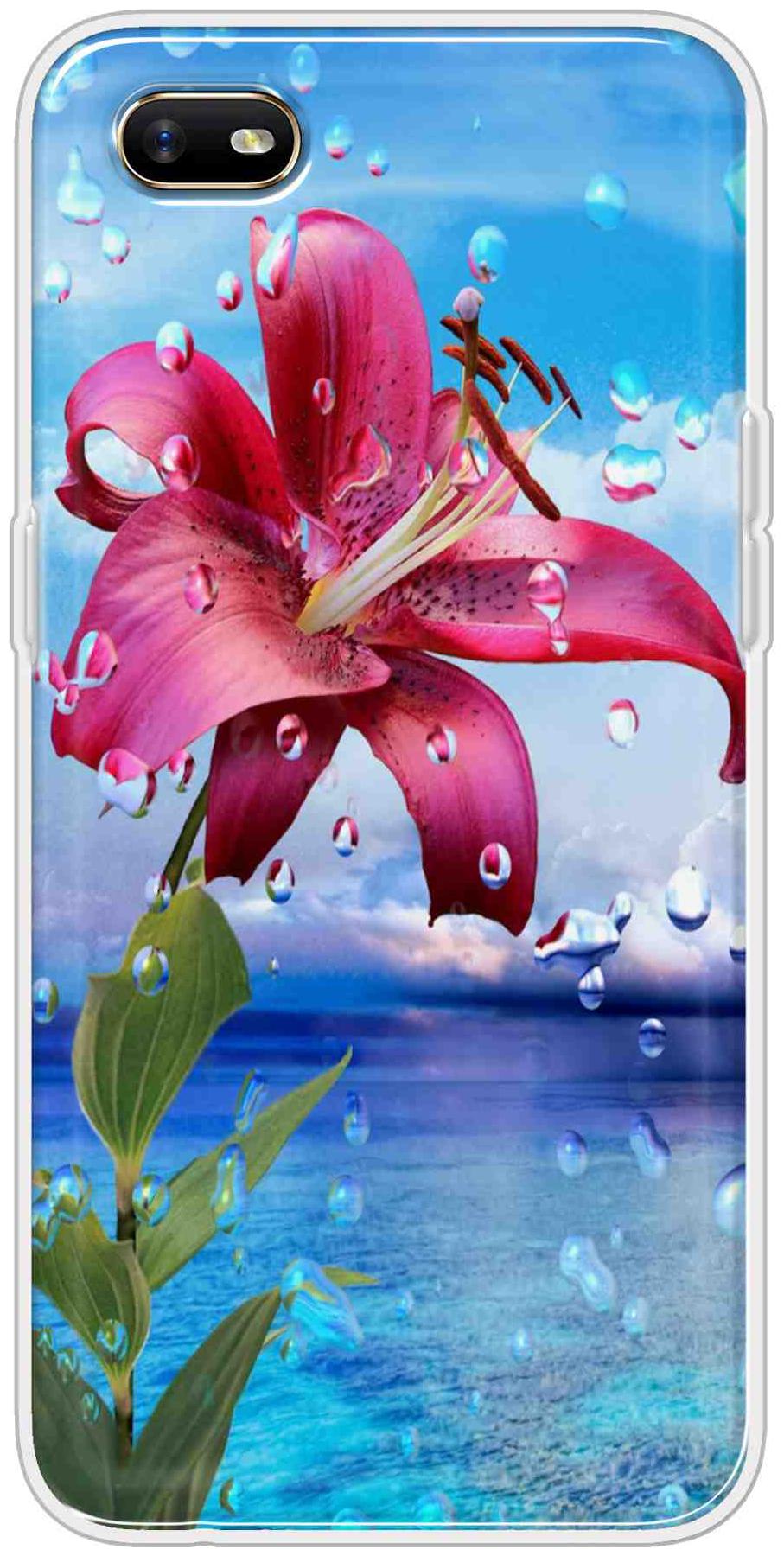 

SVISINDIA Silicone Back Cover For OPPO A1K ( Multi )