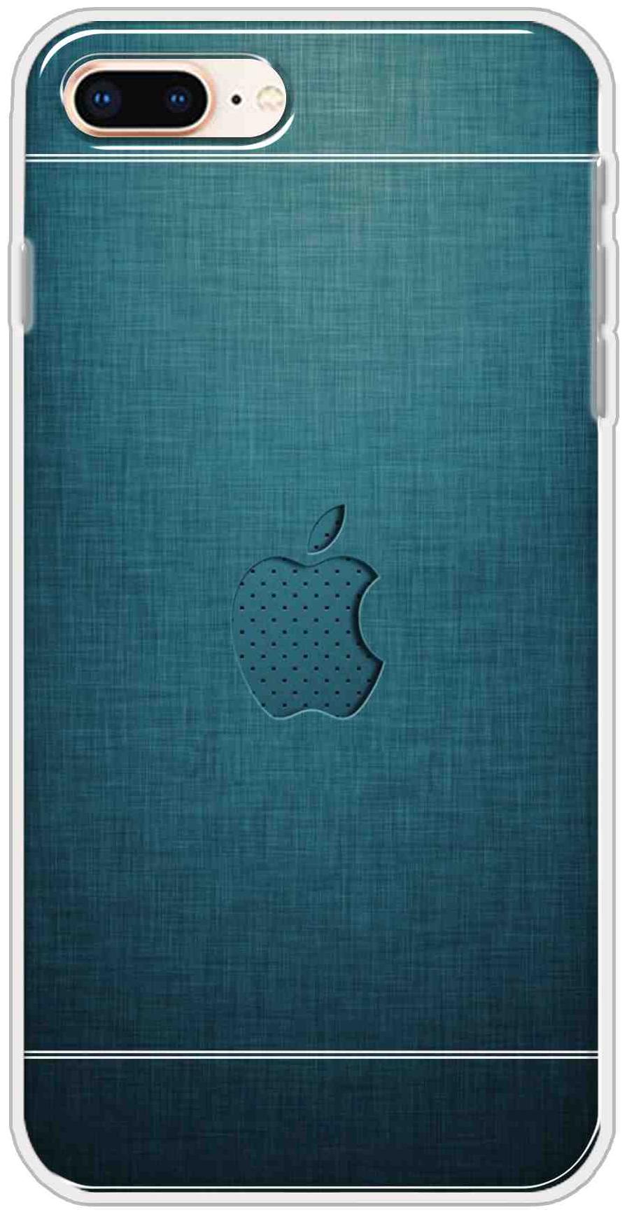 

SVISINDIA Silicone Back Cover For Apple iPhone 8 Plus ( Multi )