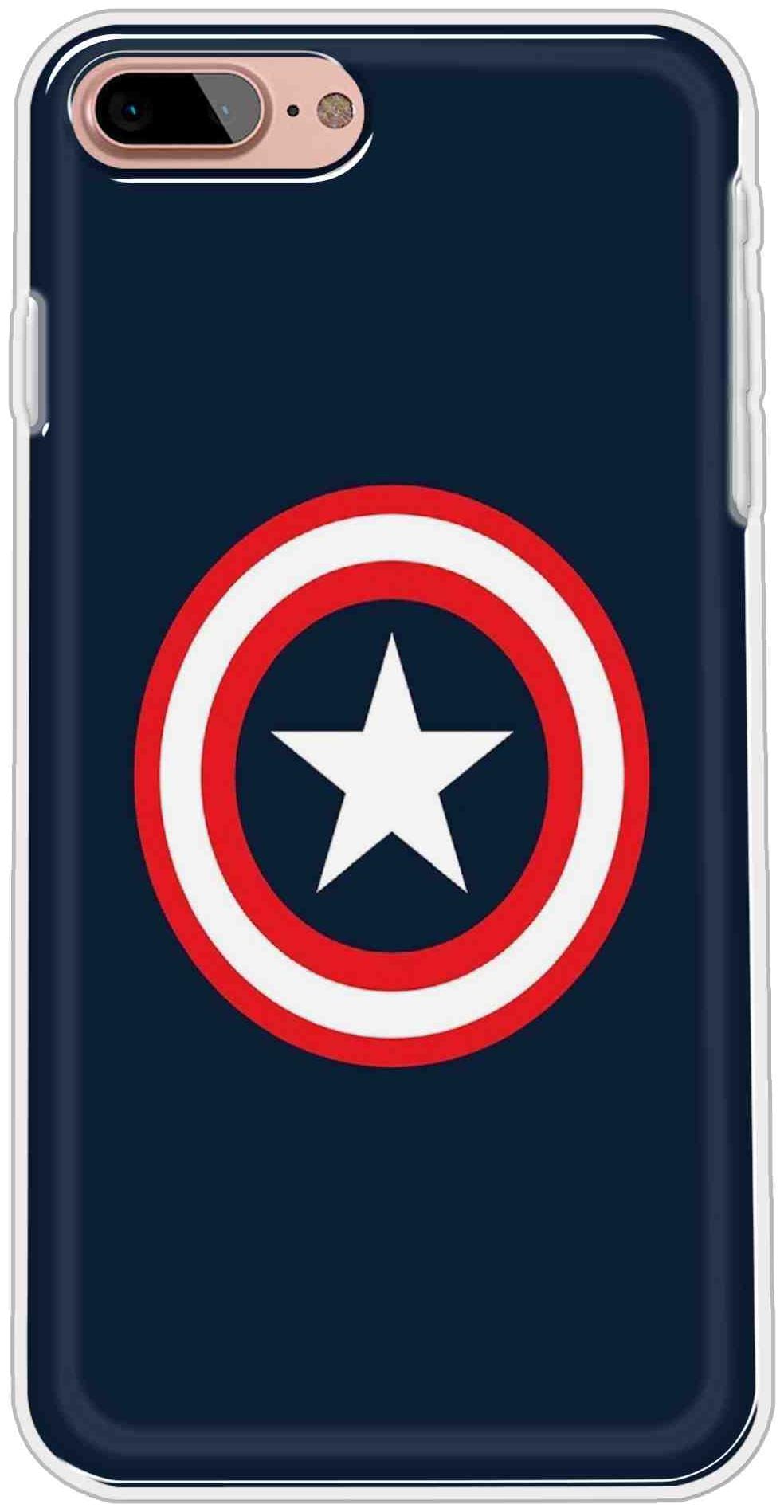 

SVISINDIA Silicone Back Cover For Apple iPhone 7 Plus ( Multi )
